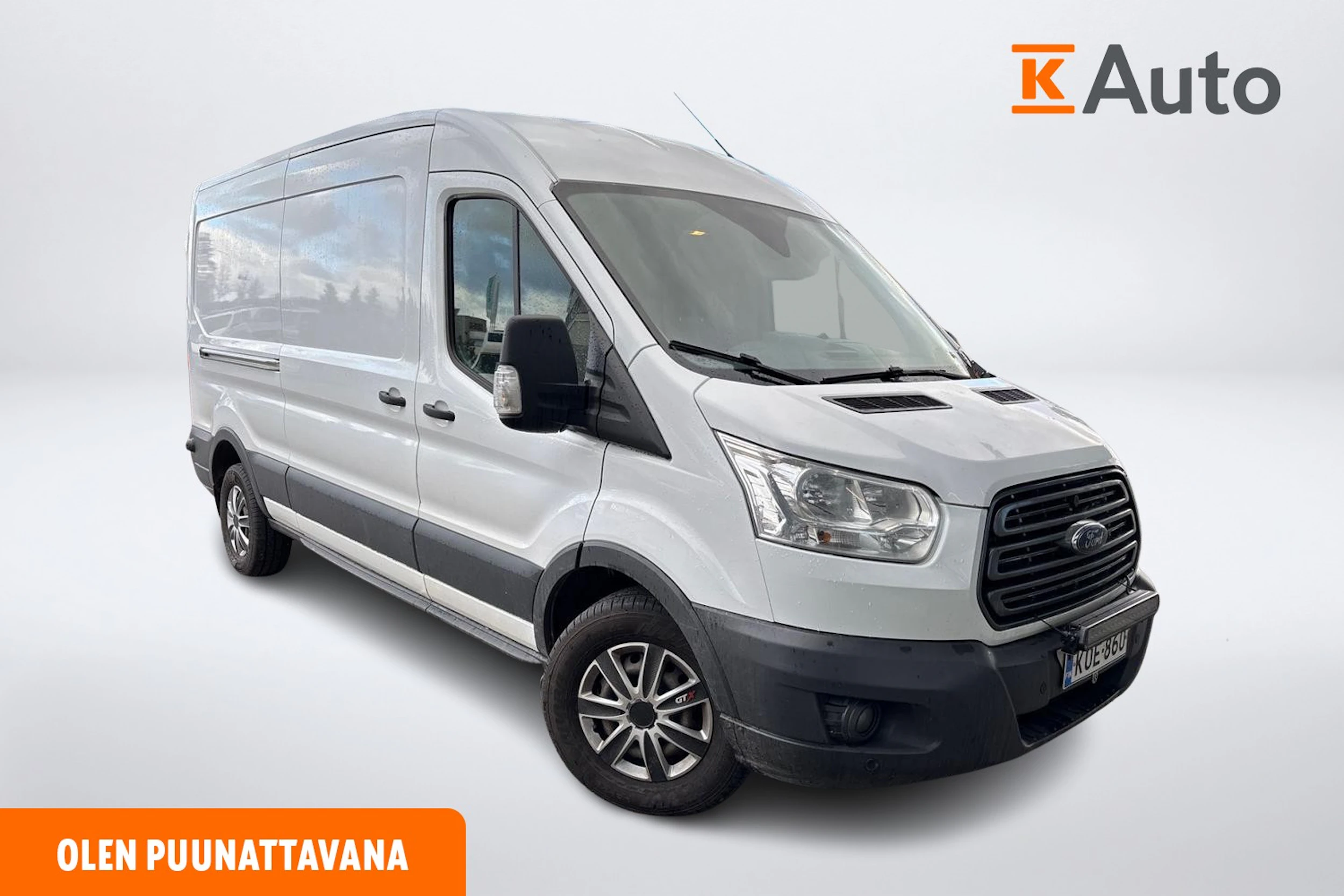 valkoinen Ford Transit 2019 kuva 1.