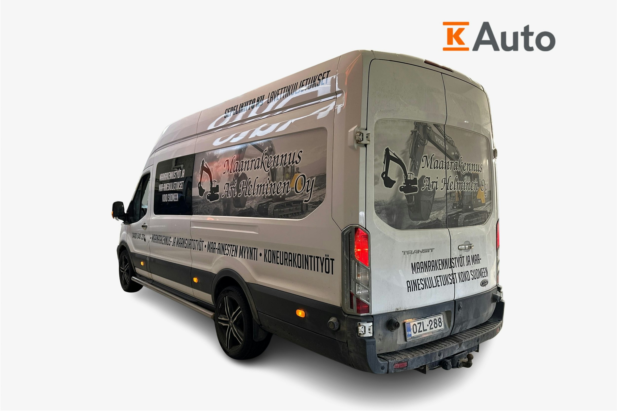 valkoinen Ford Transit 2019 kuva 2.