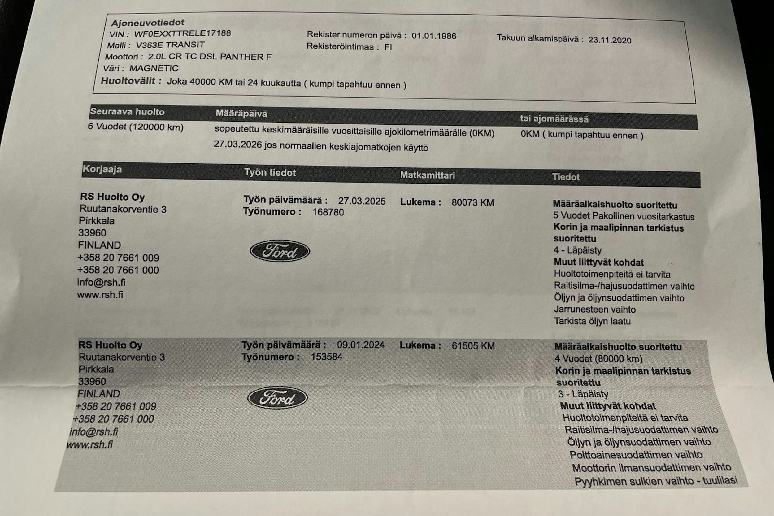 harmaa Ford Transit 2020 kuva 40.