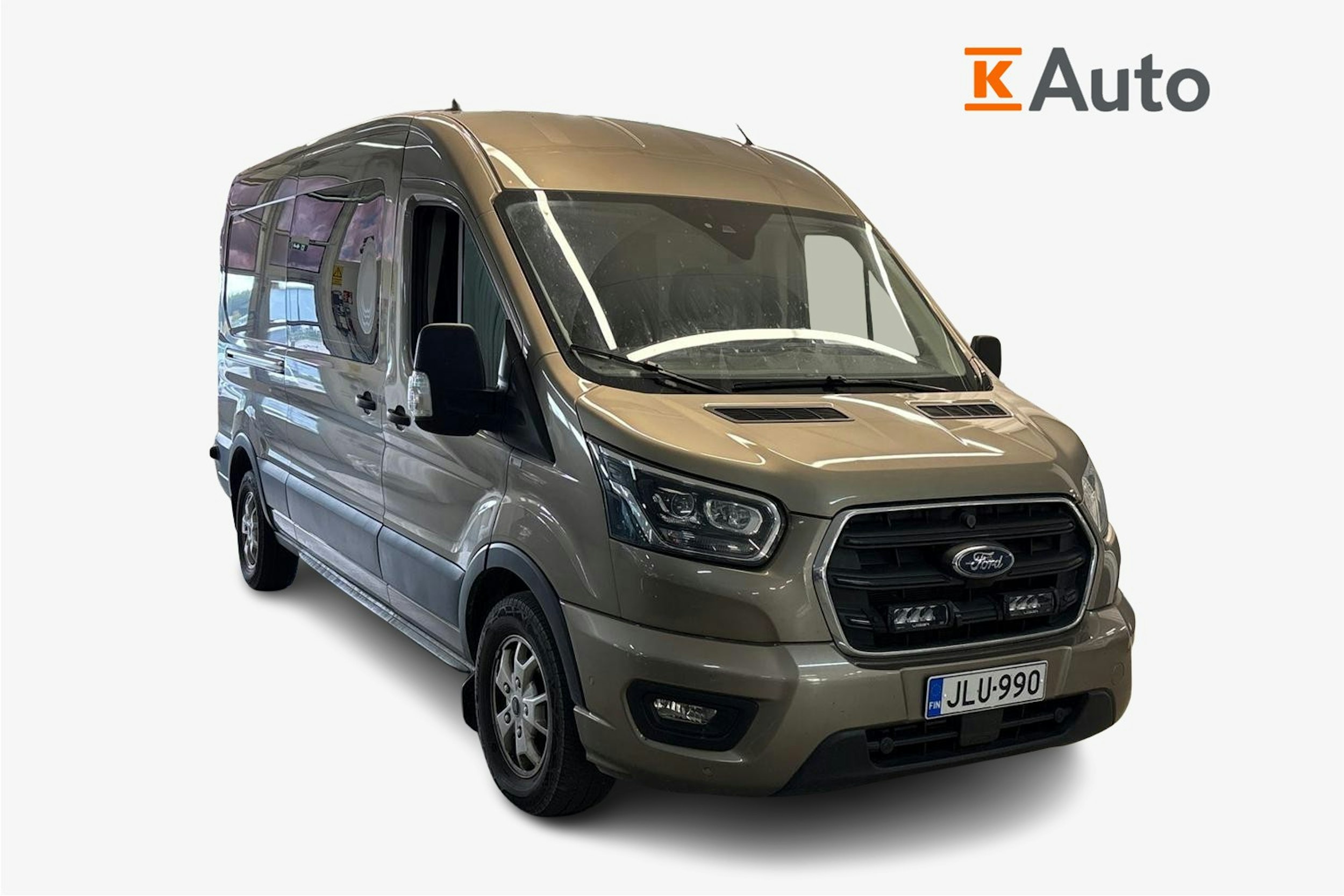 harmaa Ford Transit 2021 kuva 1.