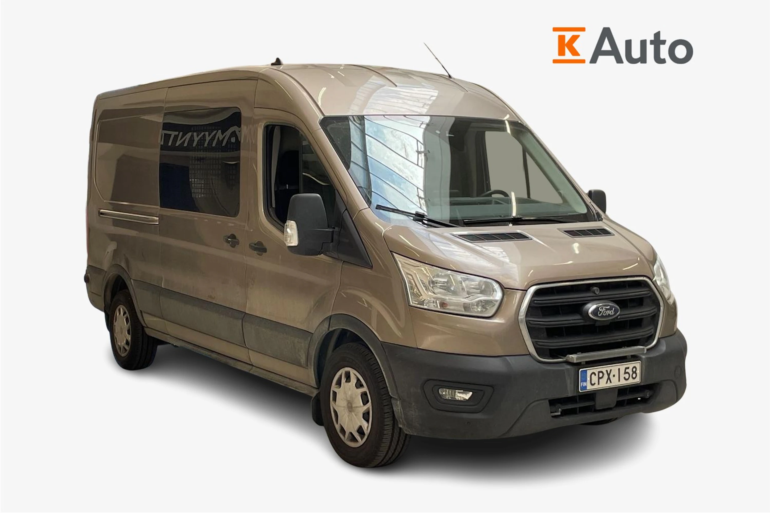 harmaa Ford Transit 2022 kuva 1.