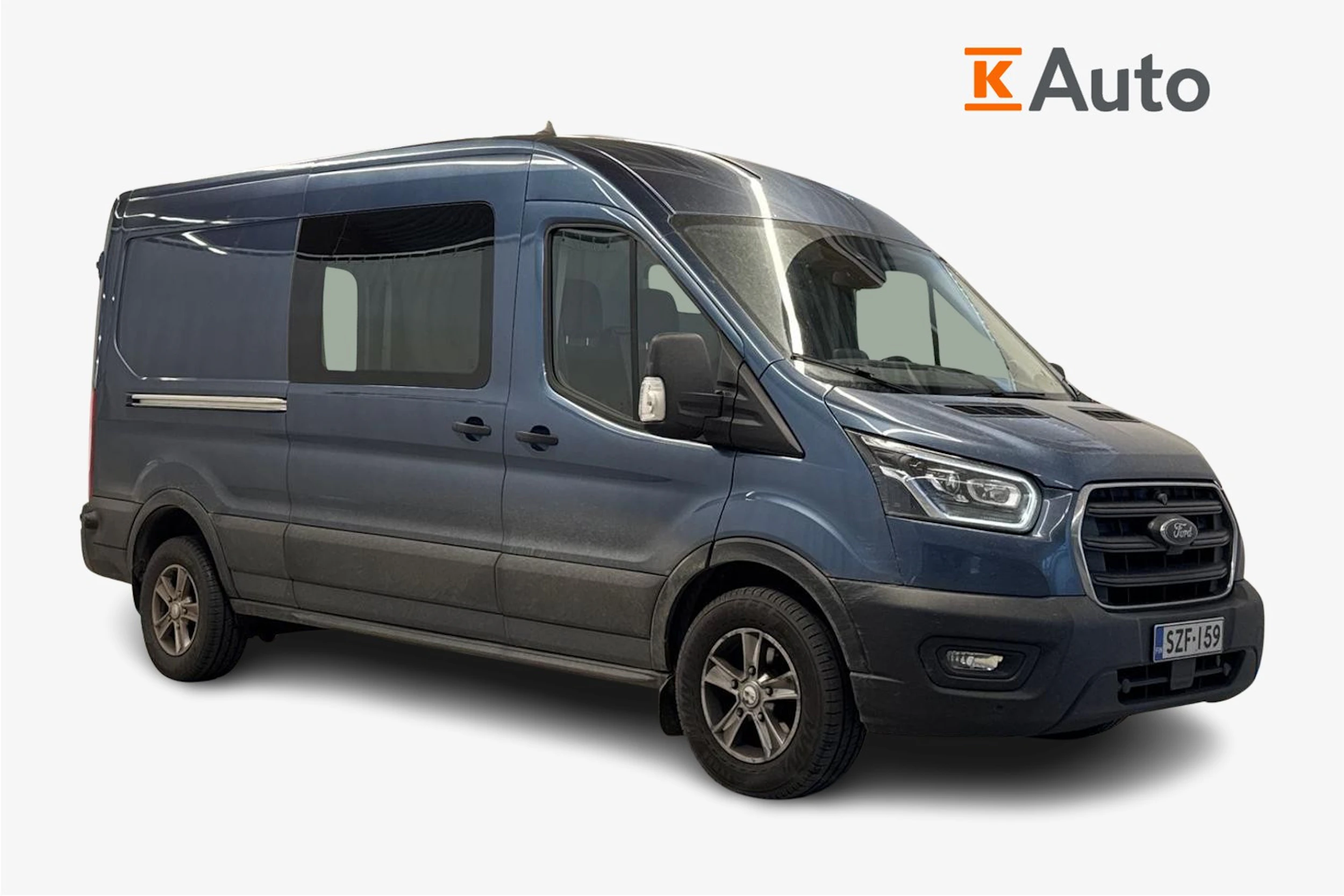 sininen Ford Transit 2022 kuva 1.