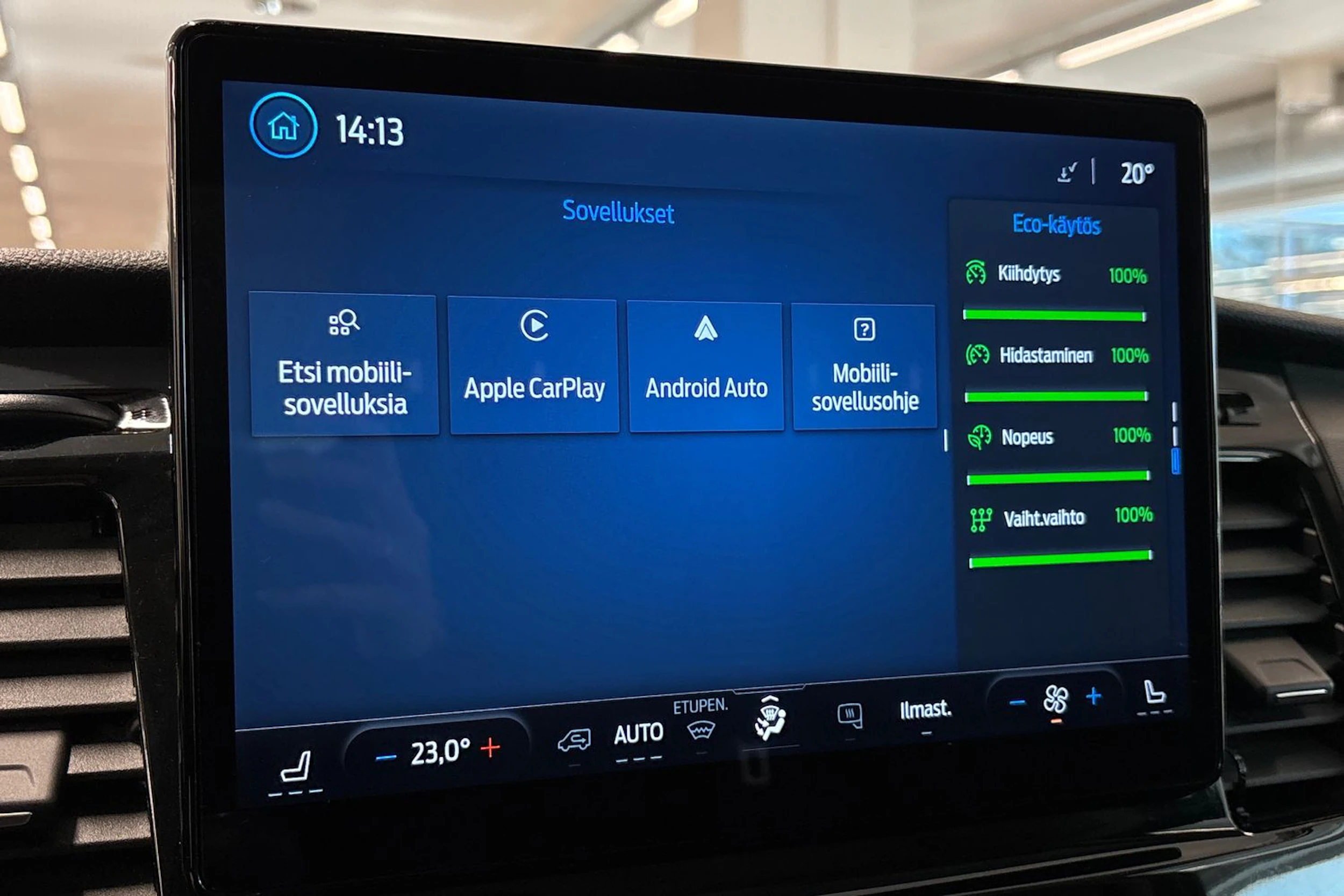 Sininen Ford Transit 2023 kuva 18.
