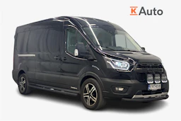 musta Ford Transit 2023 kuva 1.