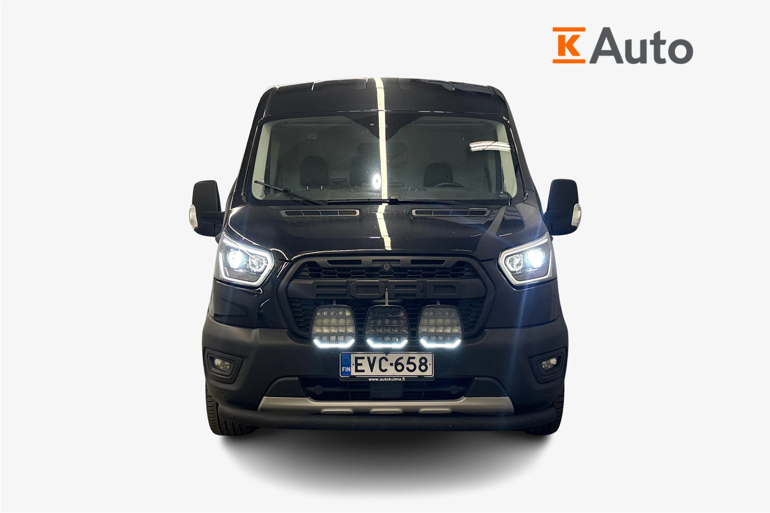 musta Ford Transit 2023 kuva 2.