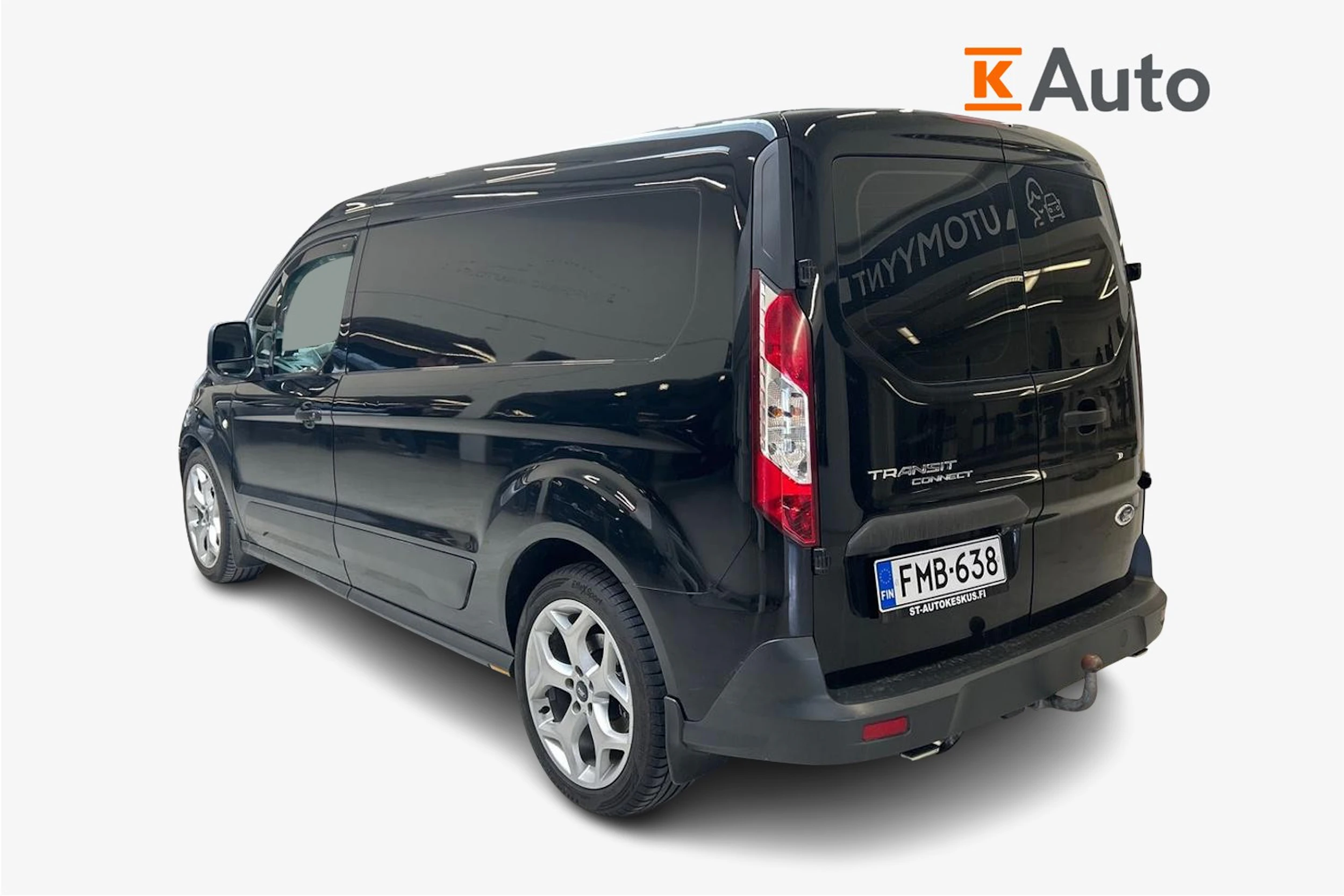 musta Ford Transit Connect 2015 kuva 2.