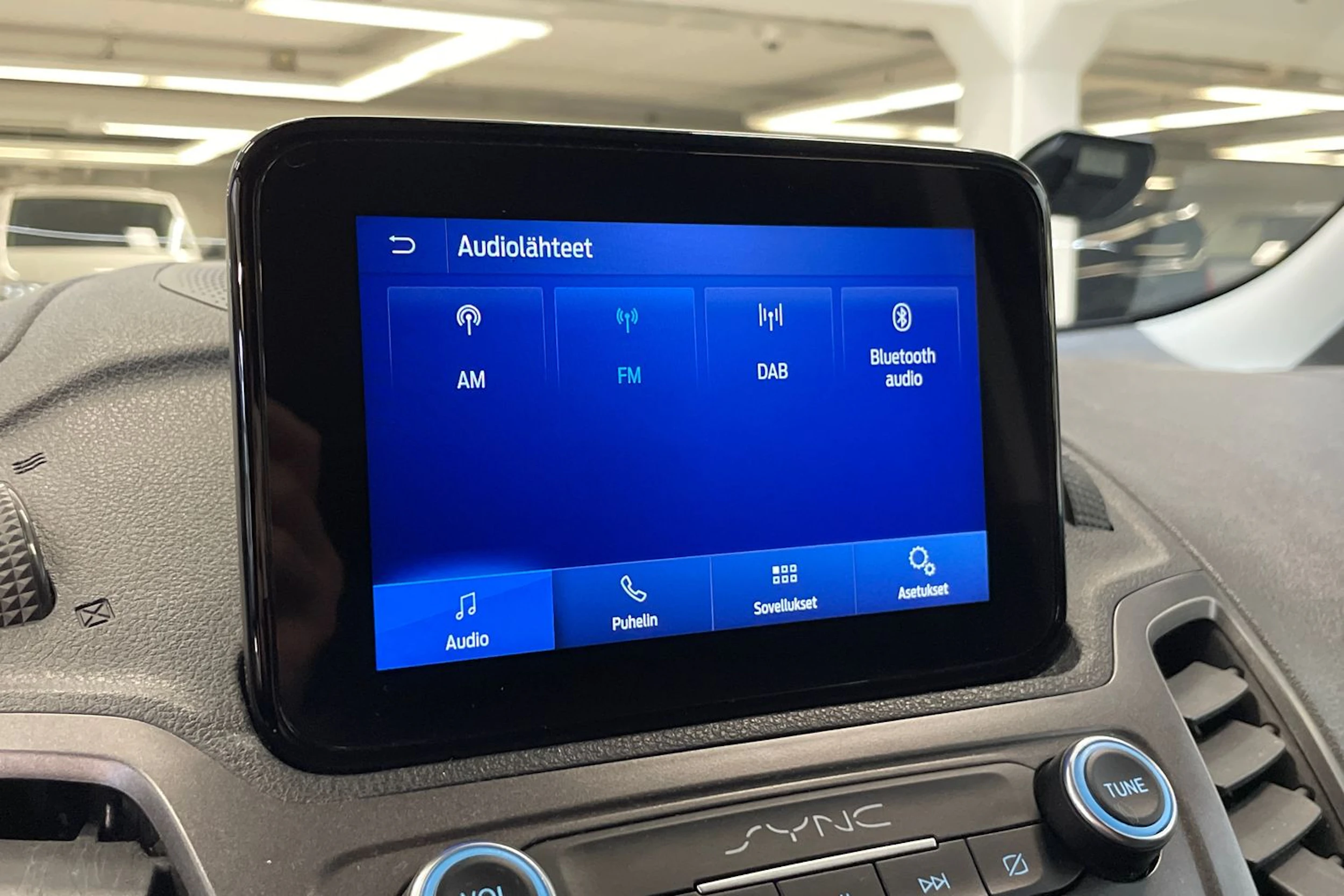 sininen Ford Transit Connect 2018 kuva 23.