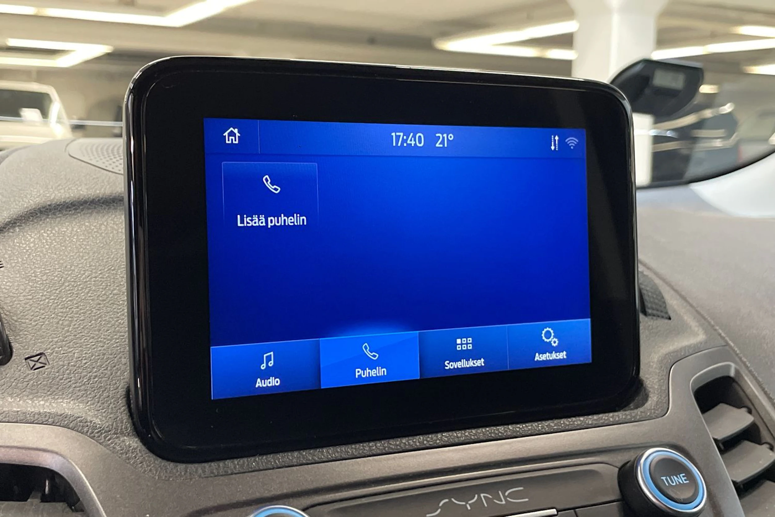 sininen Ford Transit Connect 2018 kuva 24.