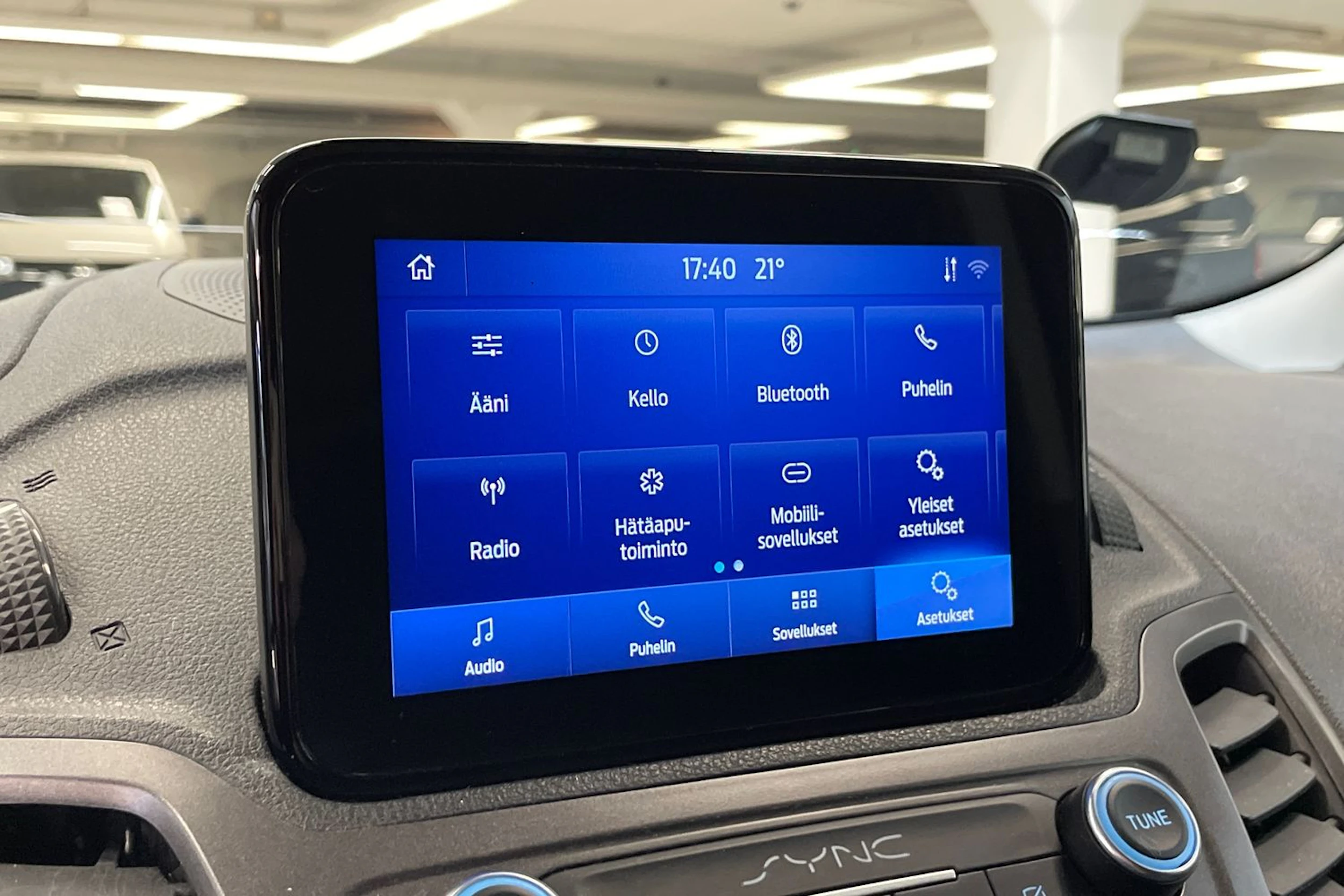 sininen Ford Transit Connect 2018 kuva 25.