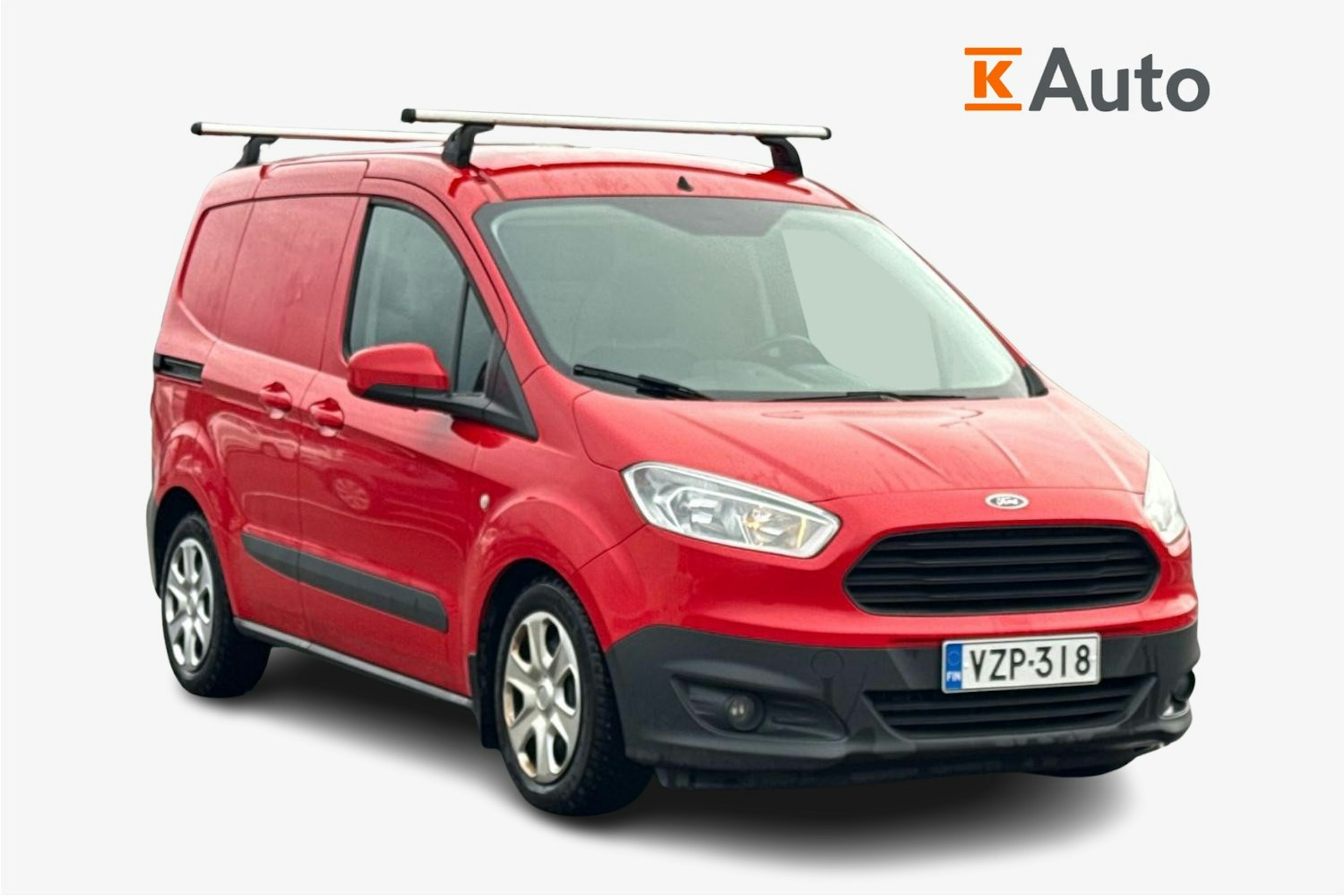 punainen Ford Transit Courier 2017 kuva 1.