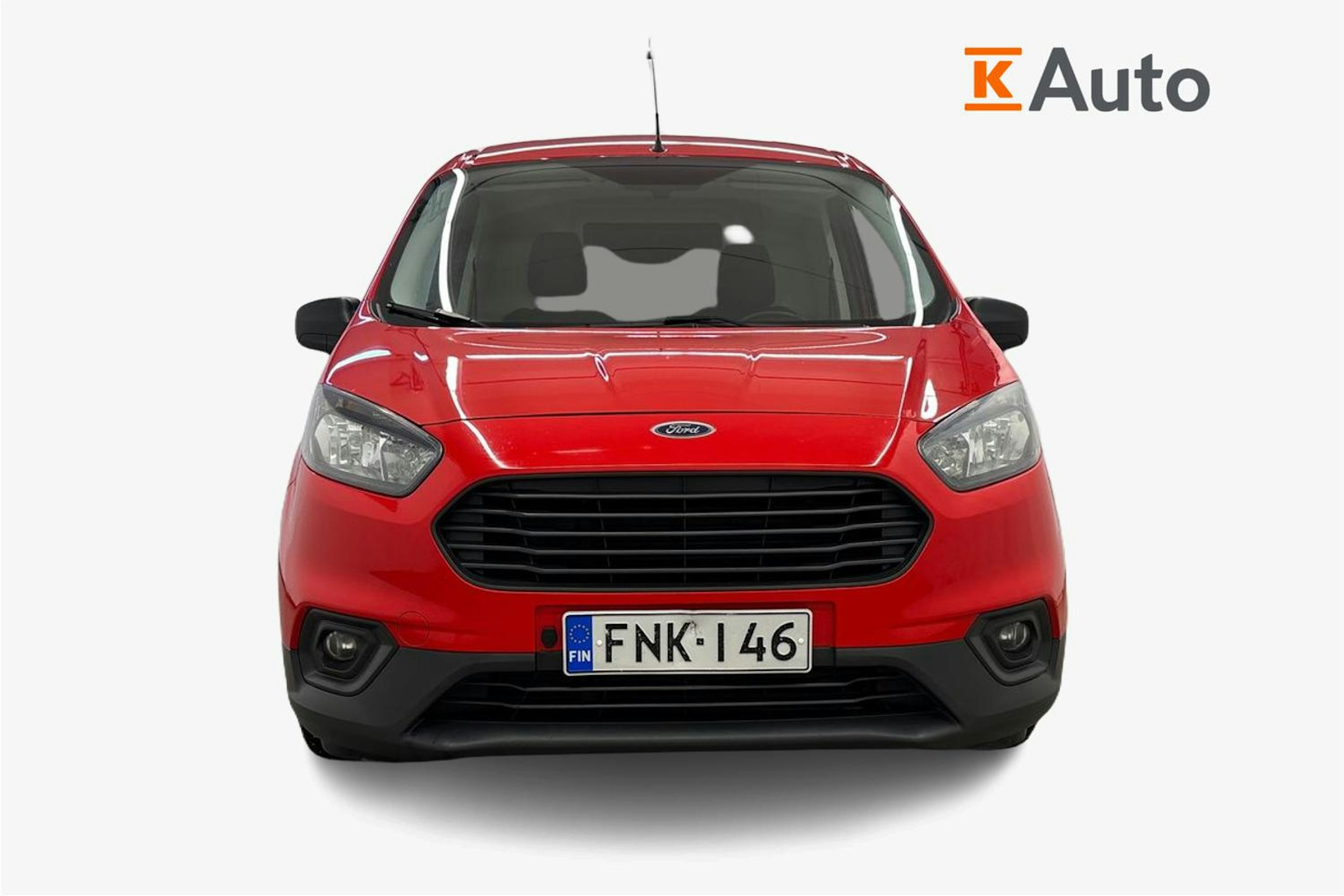 punainen Ford Transit Courier 2018 kuva 4.