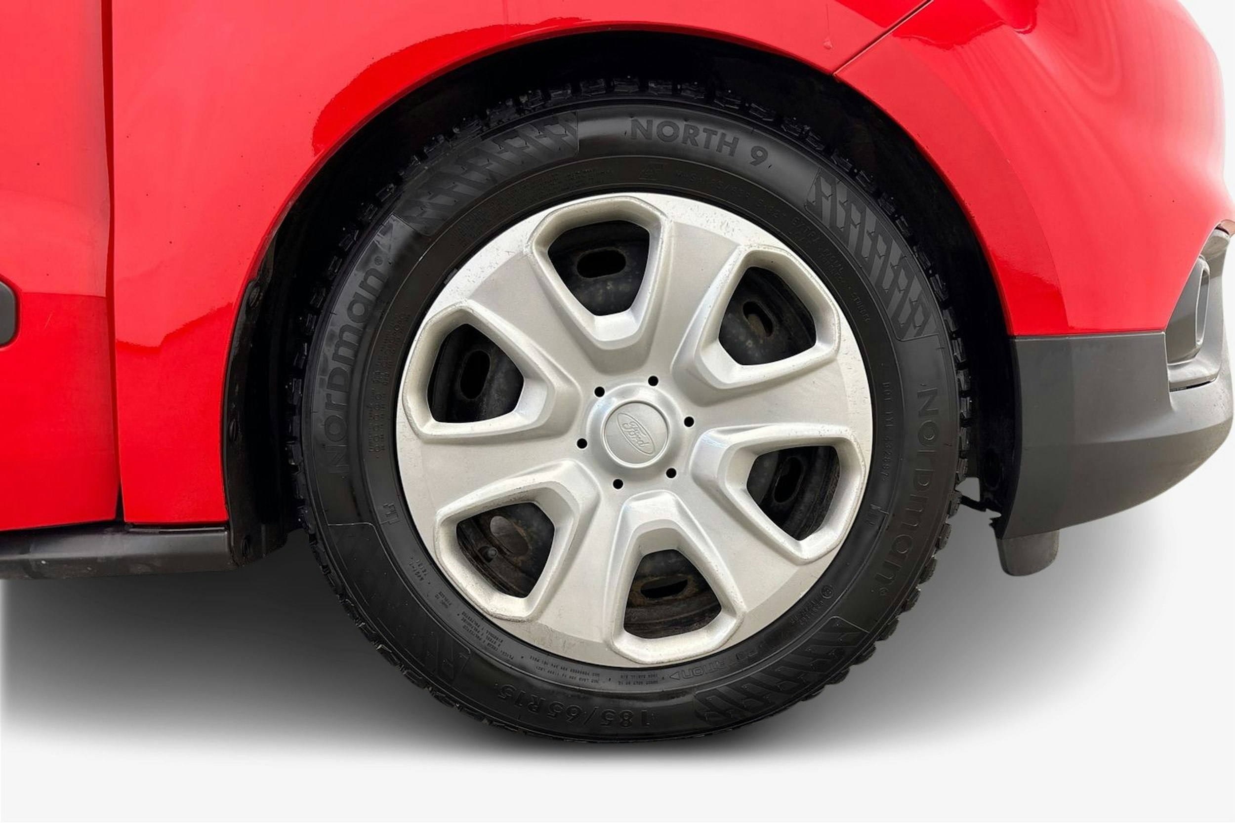 punainen Ford Transit Courier 2018 kuva 9.