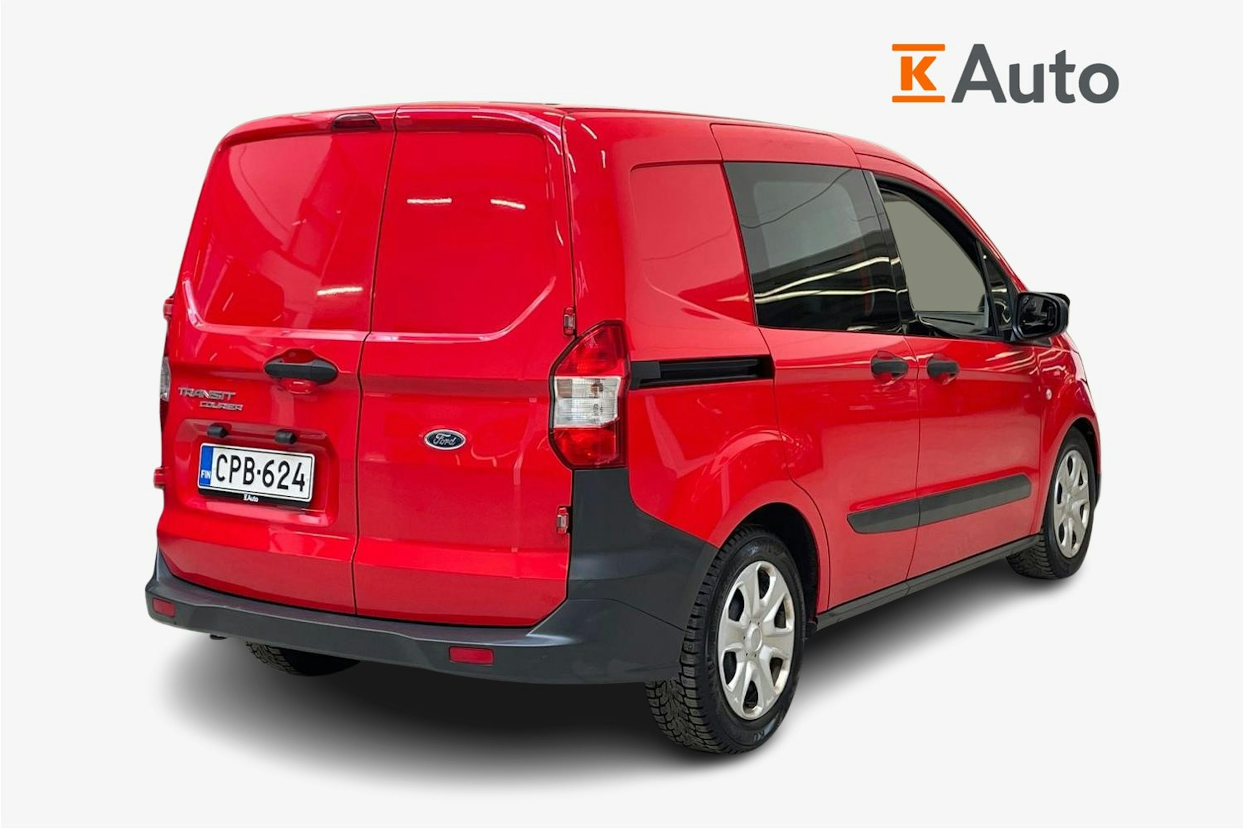 punainen Ford Transit Courier 2020 kuva 2.