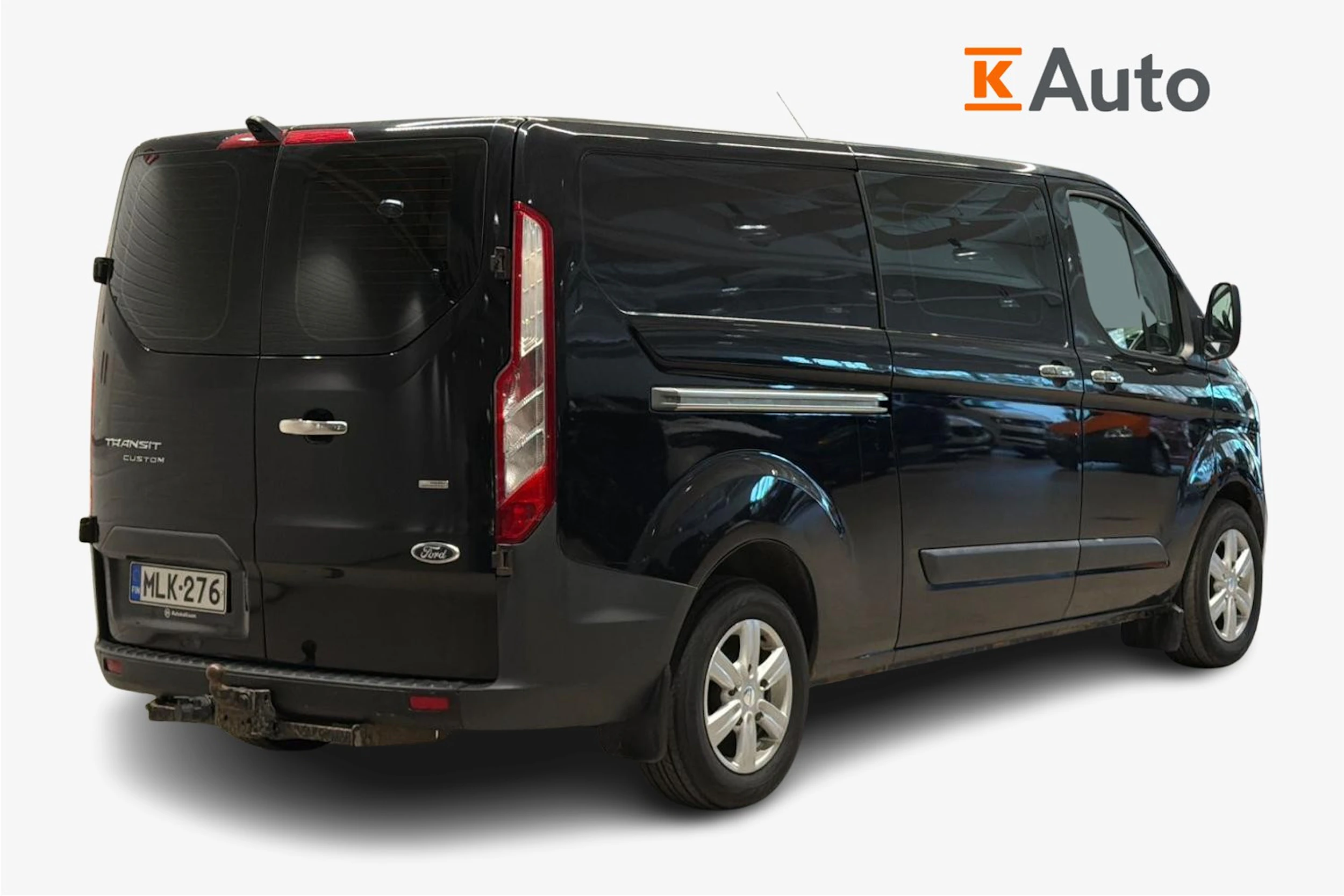 musta Ford Transit Custom 2013 kuva 2.