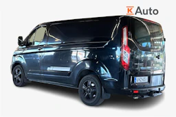 musta Ford Transit Custom 2013 kuva 2.