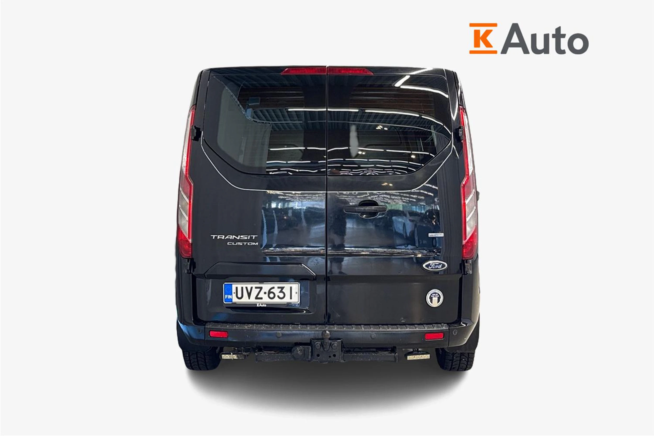 musta Ford Transit Custom 2013 kuva 4.