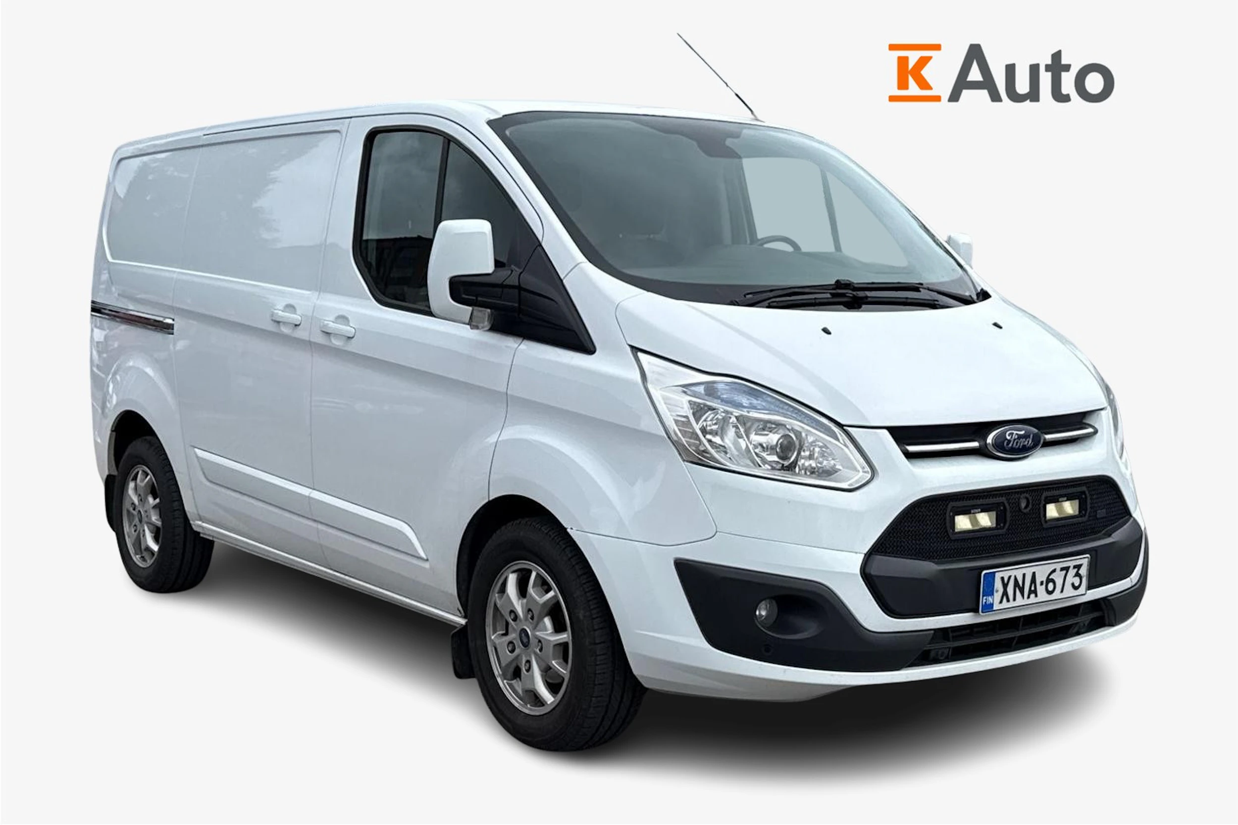 valkoinen Ford Transit Custom 2013 kuva 1.
