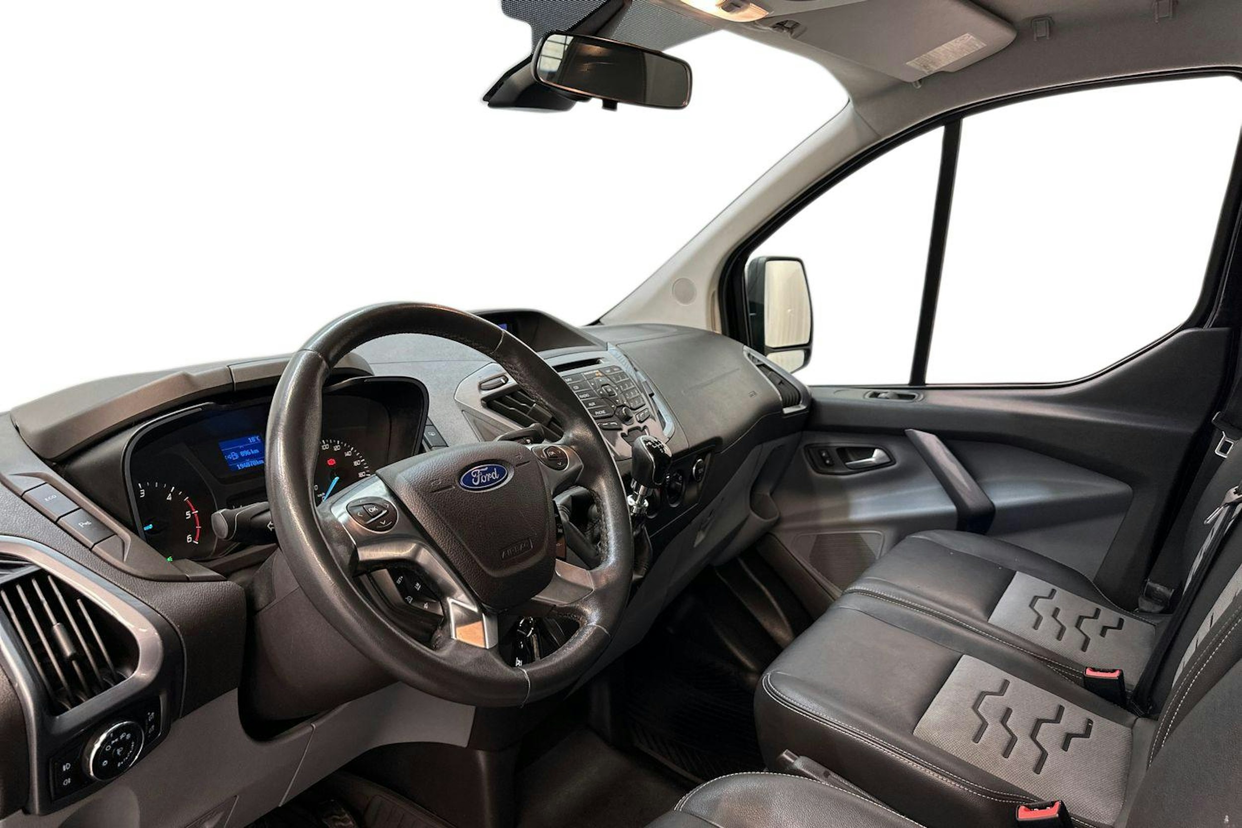 musta Ford Transit Custom 2013 kuva 7.