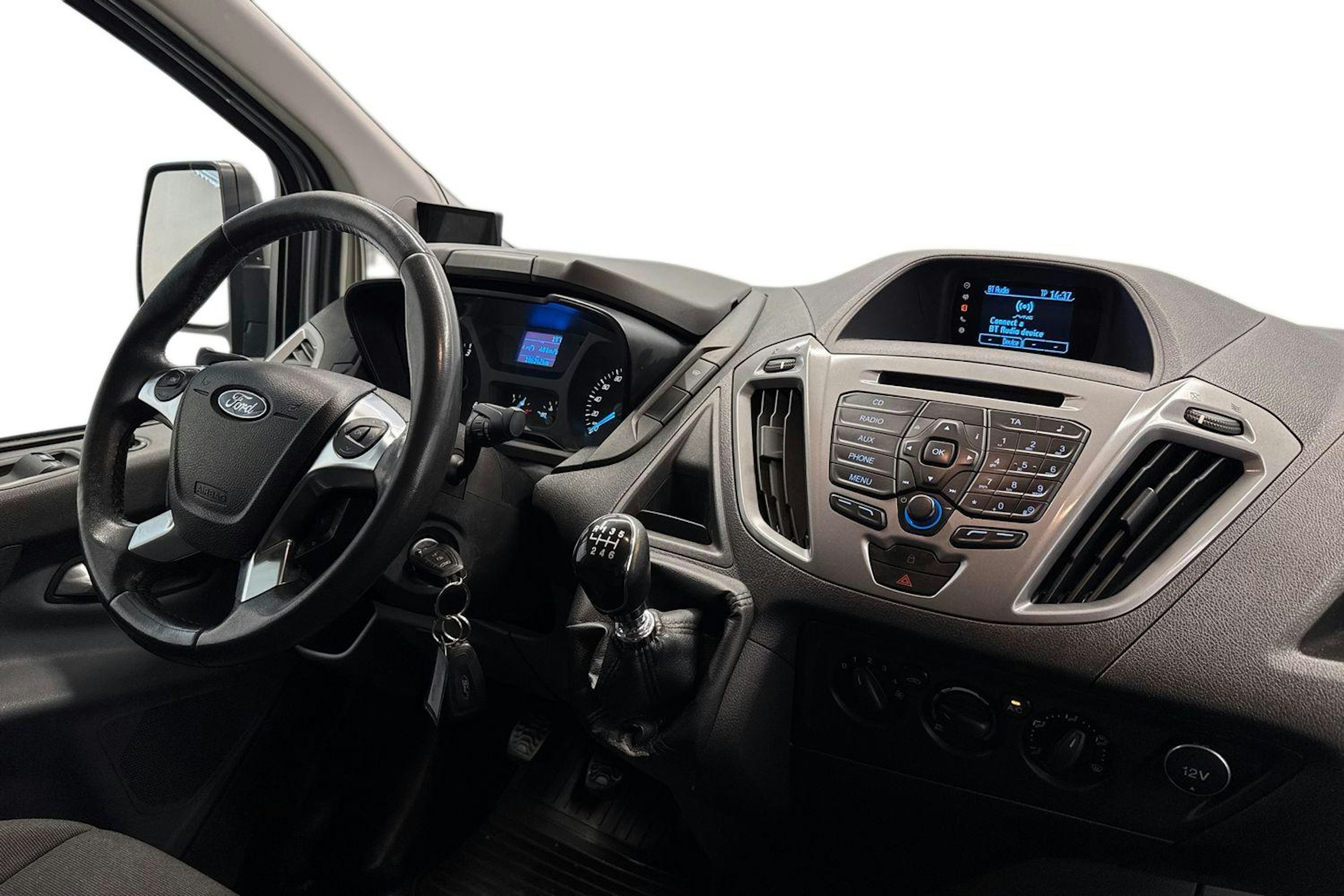 harmaa Ford Transit Custom 2014 kuva 10.