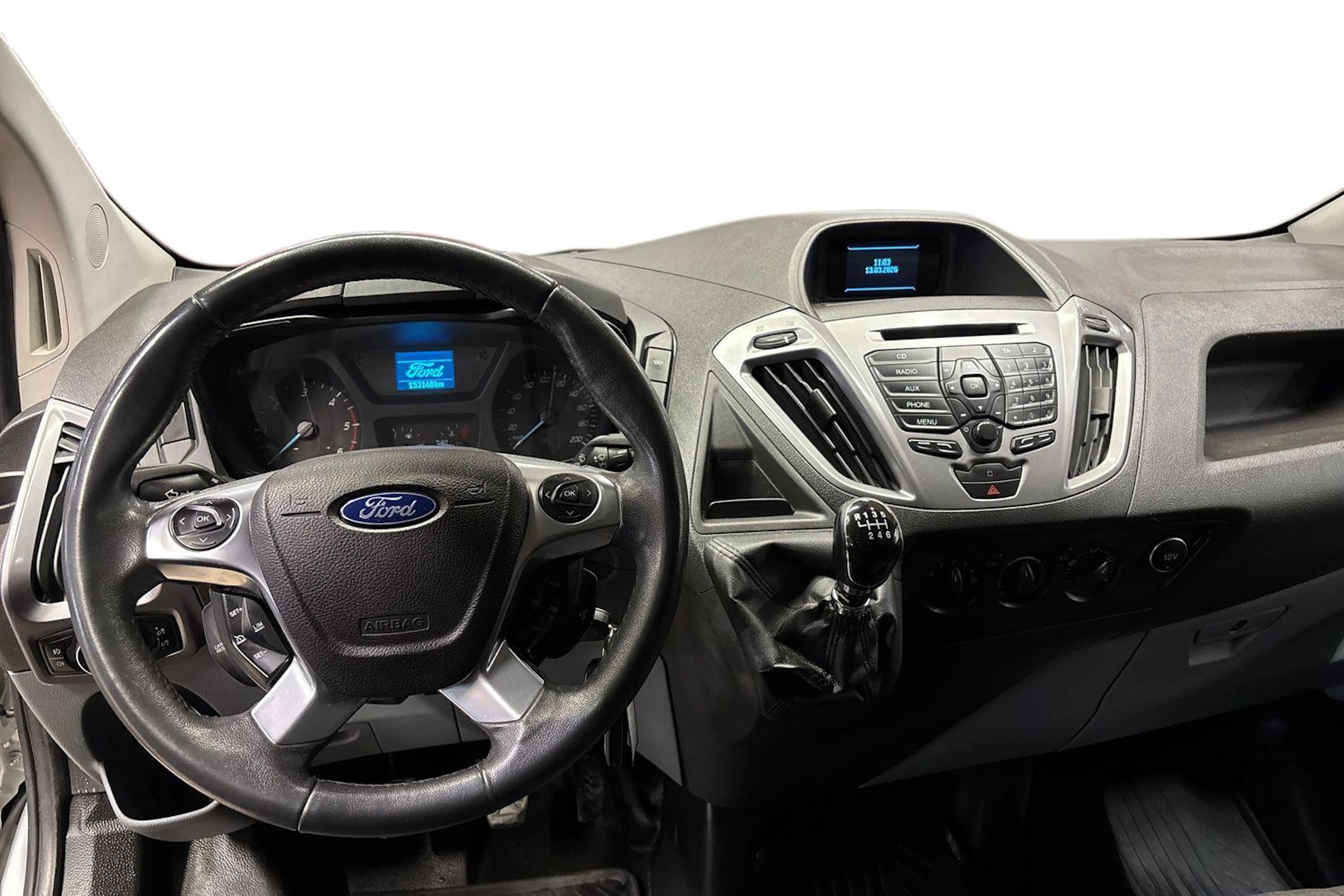 harmaa Ford Transit Custom 2014 kuva 7.