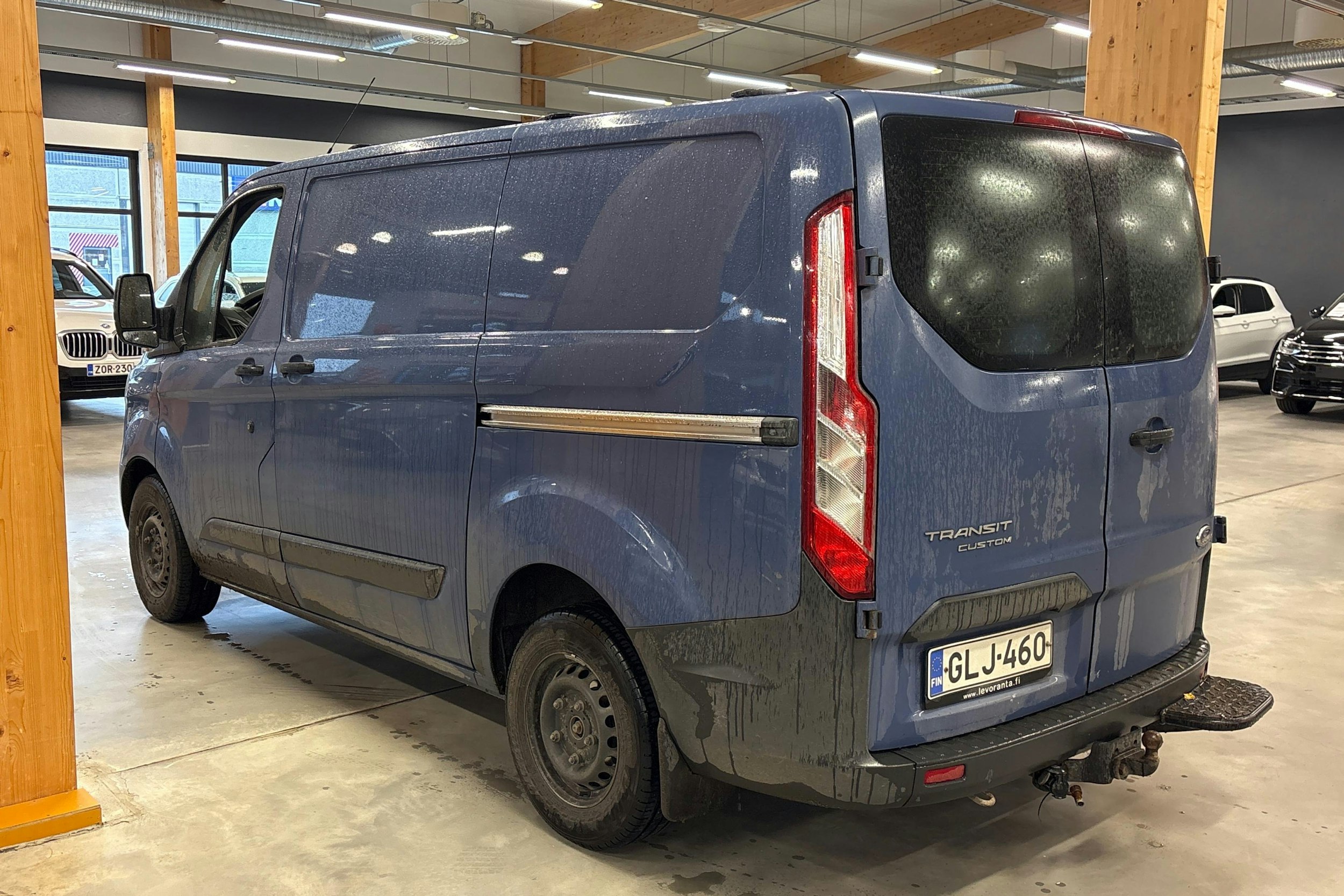 sininen Ford Transit Custom 2014 kuva 3.