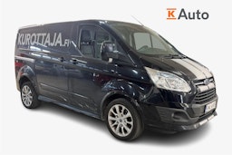 musta Ford Transit Custom 2014 kuva 1.