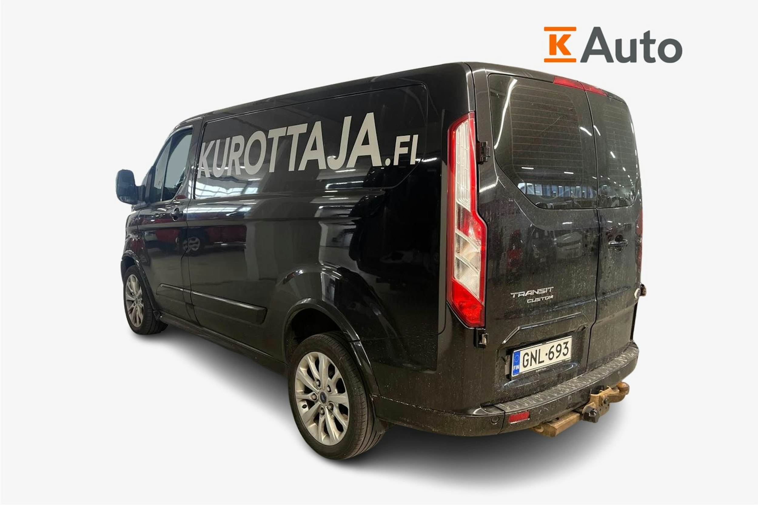 musta Ford Transit Custom 2014 kuva 2.