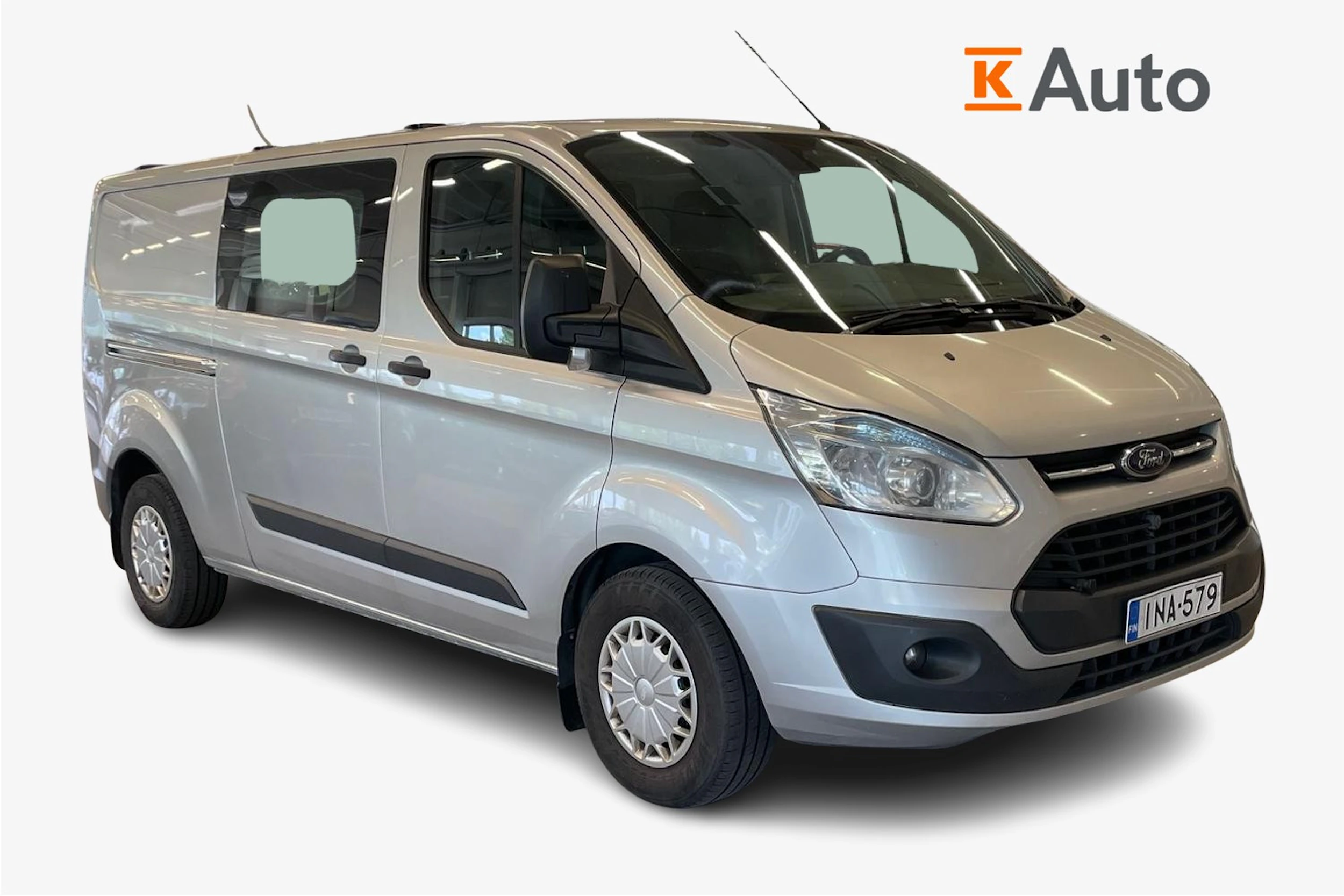 harmaa Ford Transit Custom 2014 kuva 1.