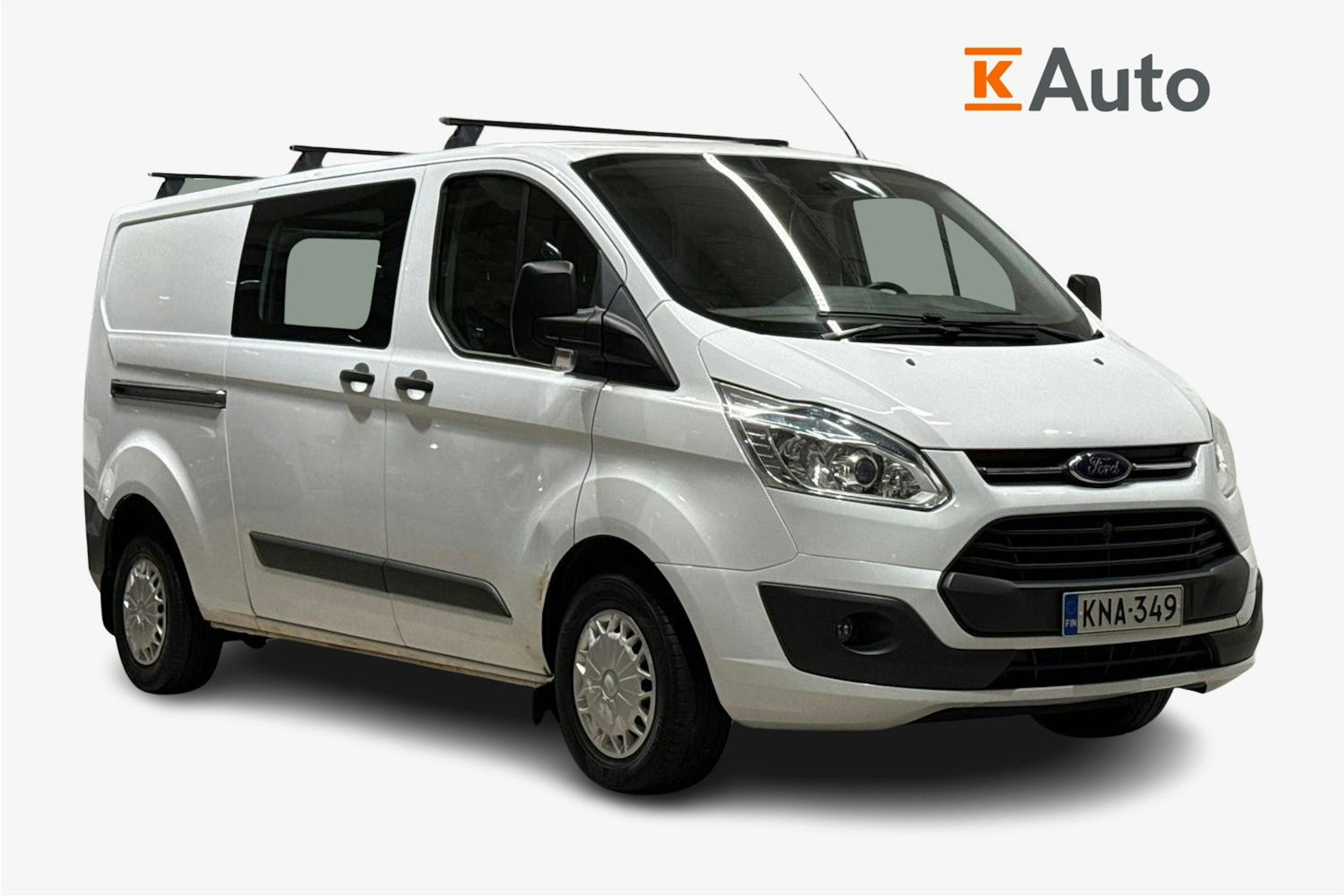 Valkoinen Ford Transit Custom 2014 kuva 1.