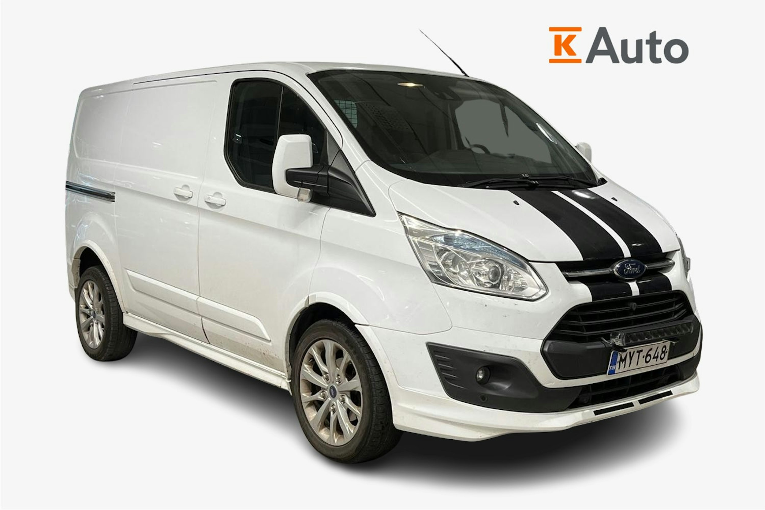 Valkoinen Ford Transit Custom 2014 kuva 1.