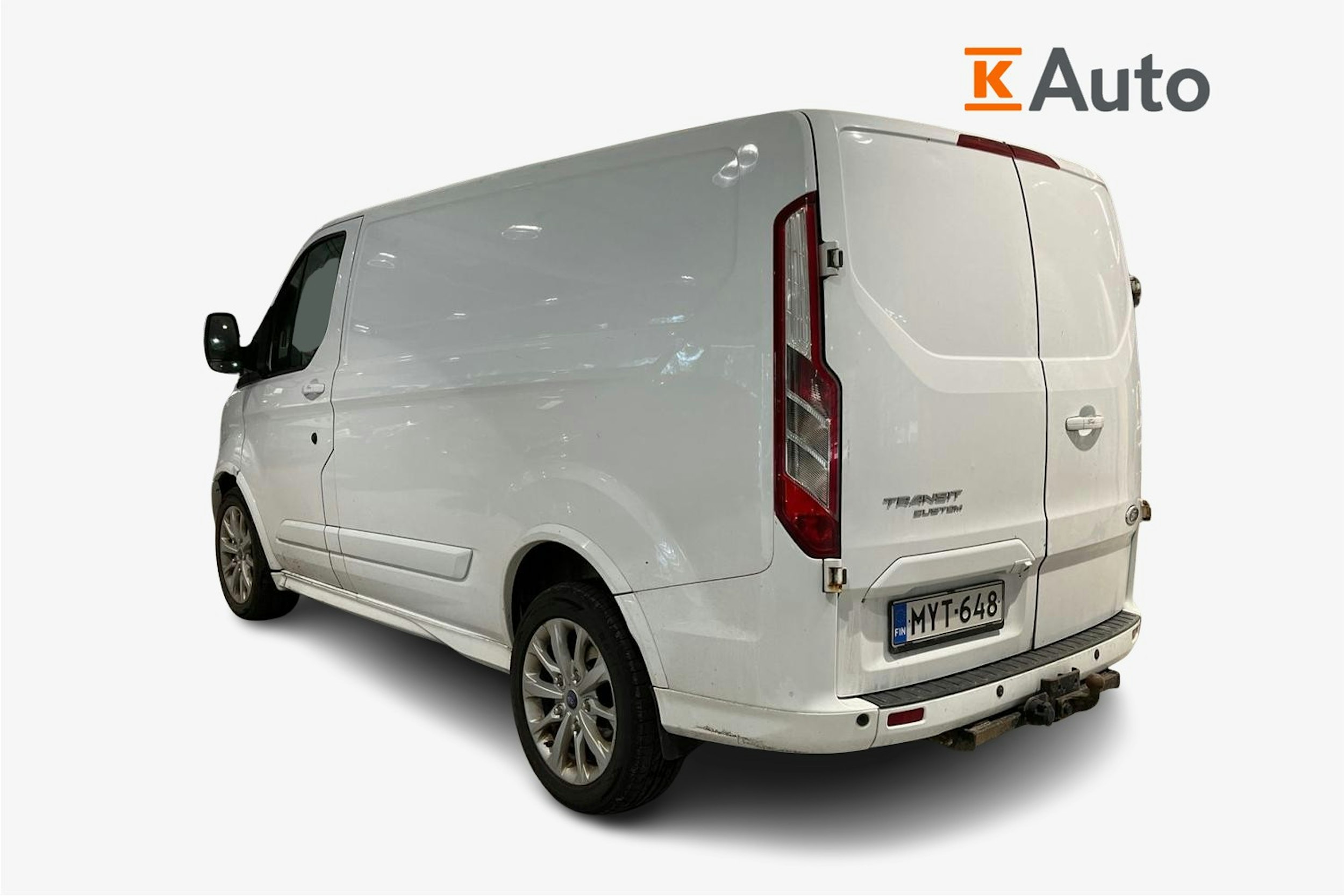 Valkoinen Ford Transit Custom 2014 kuva 2.