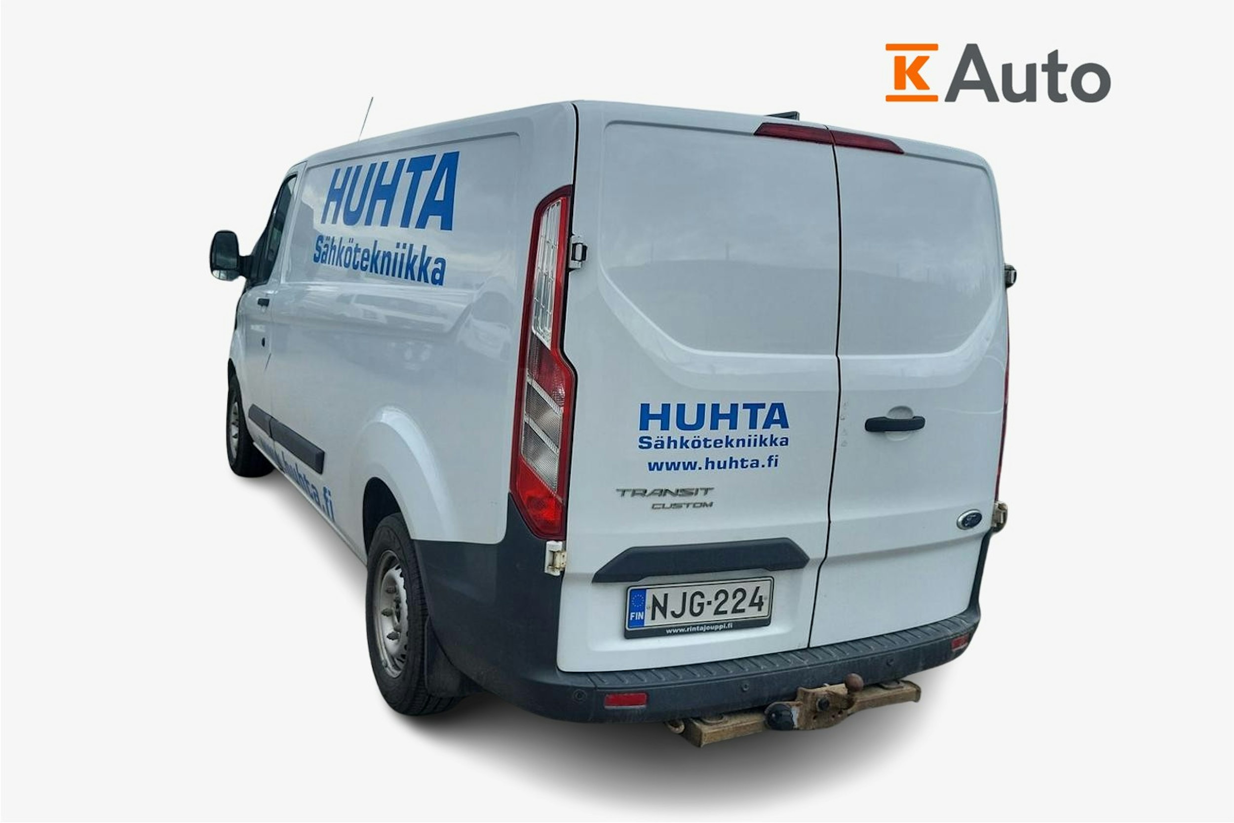valkoinen Ford Transit Custom 2014 kuva 2.