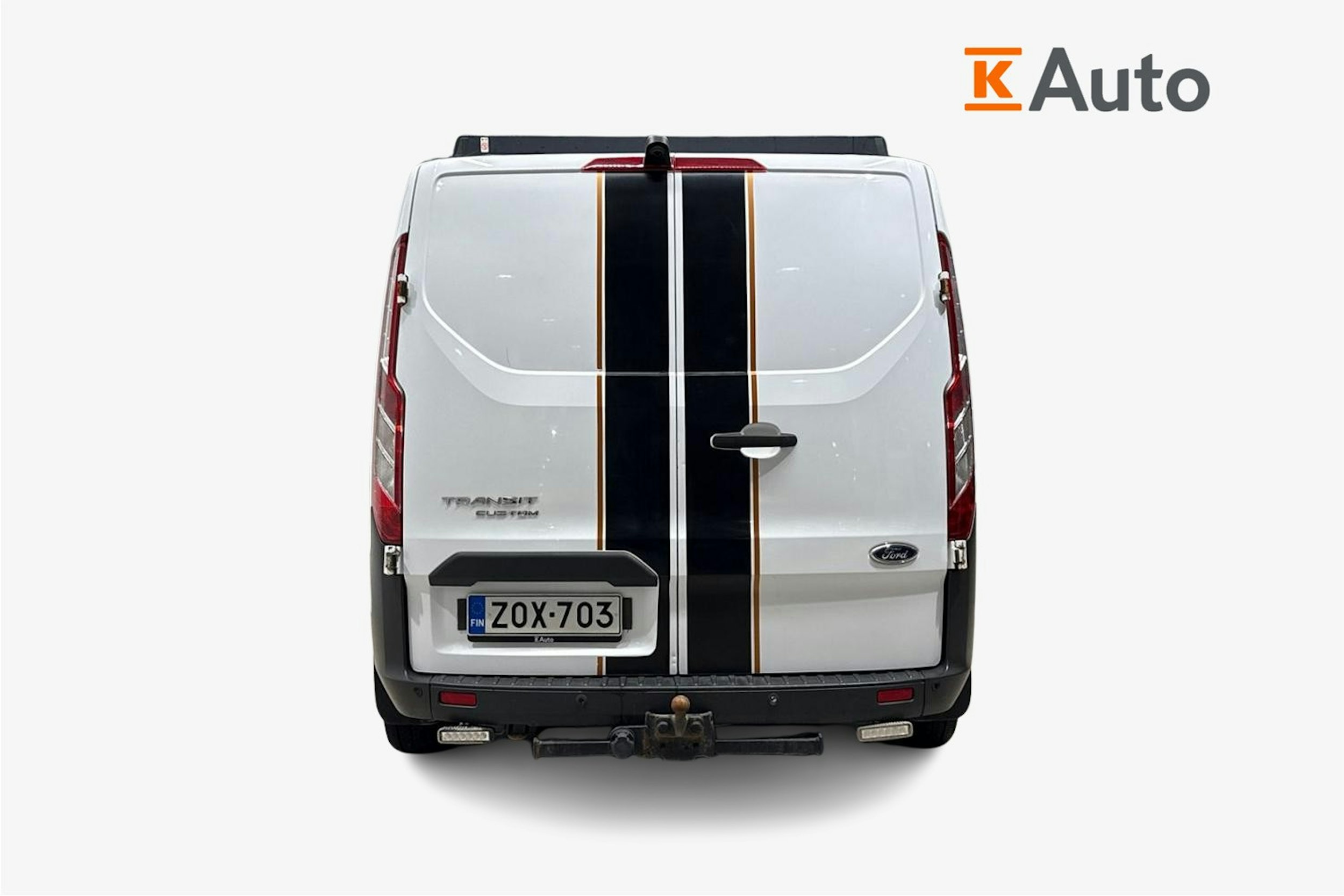 Valkoinen Ford Transit Custom 2014 kuva 3.