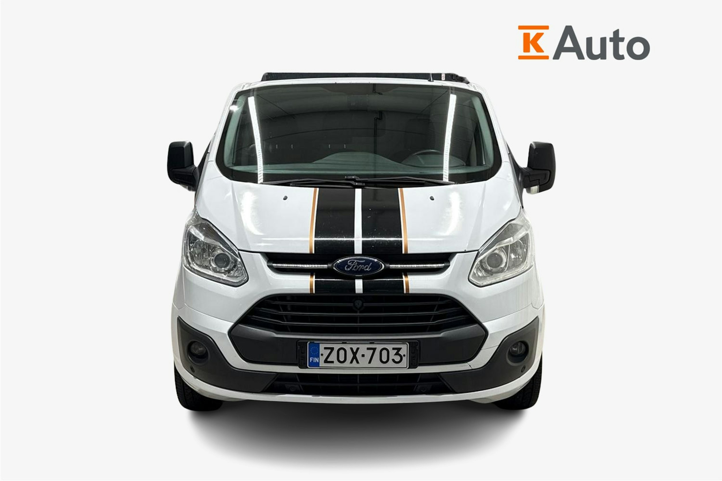 Valkoinen Ford Transit Custom 2014 kuva 5.