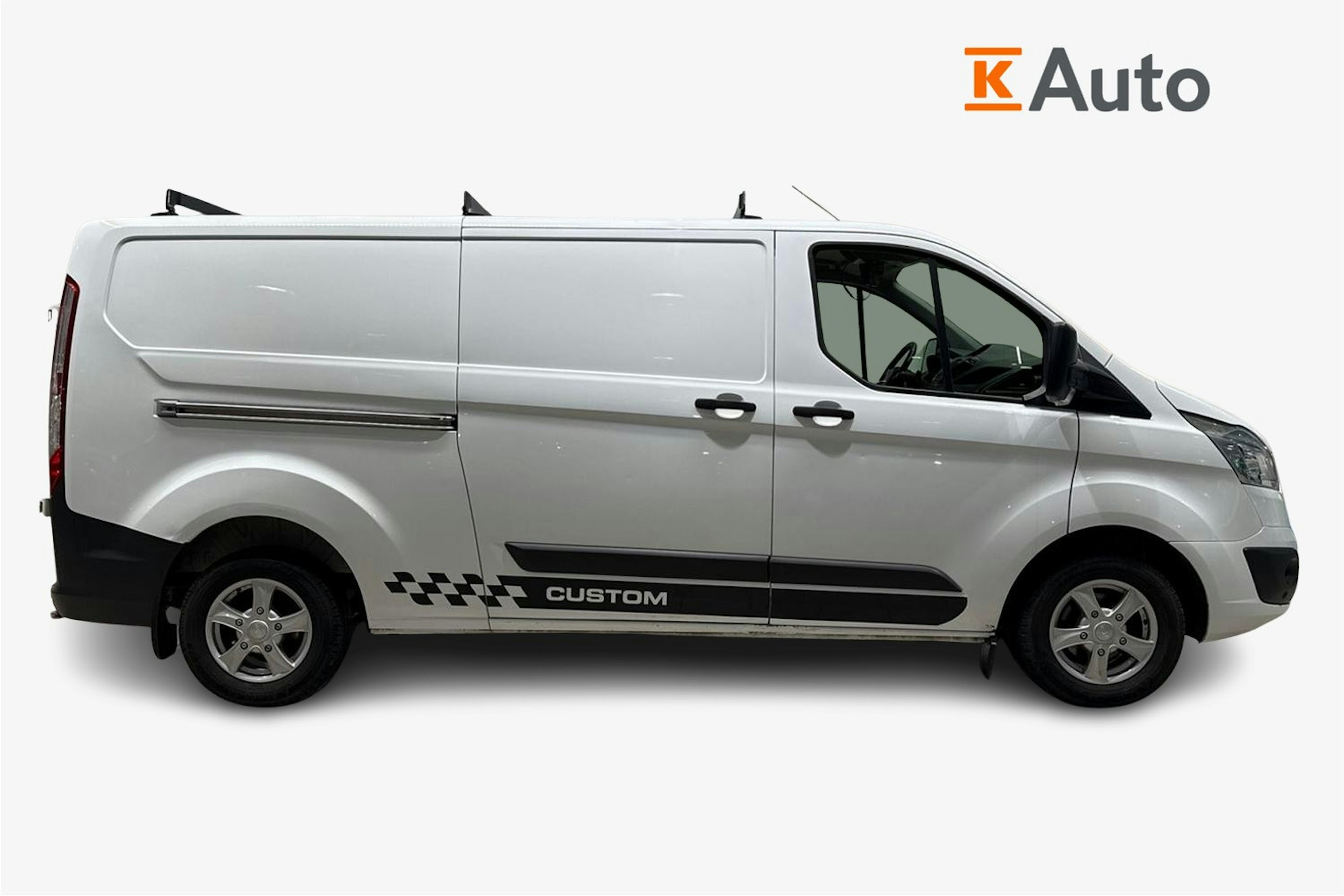Valkoinen Ford Transit Custom 2014 kuva 6.