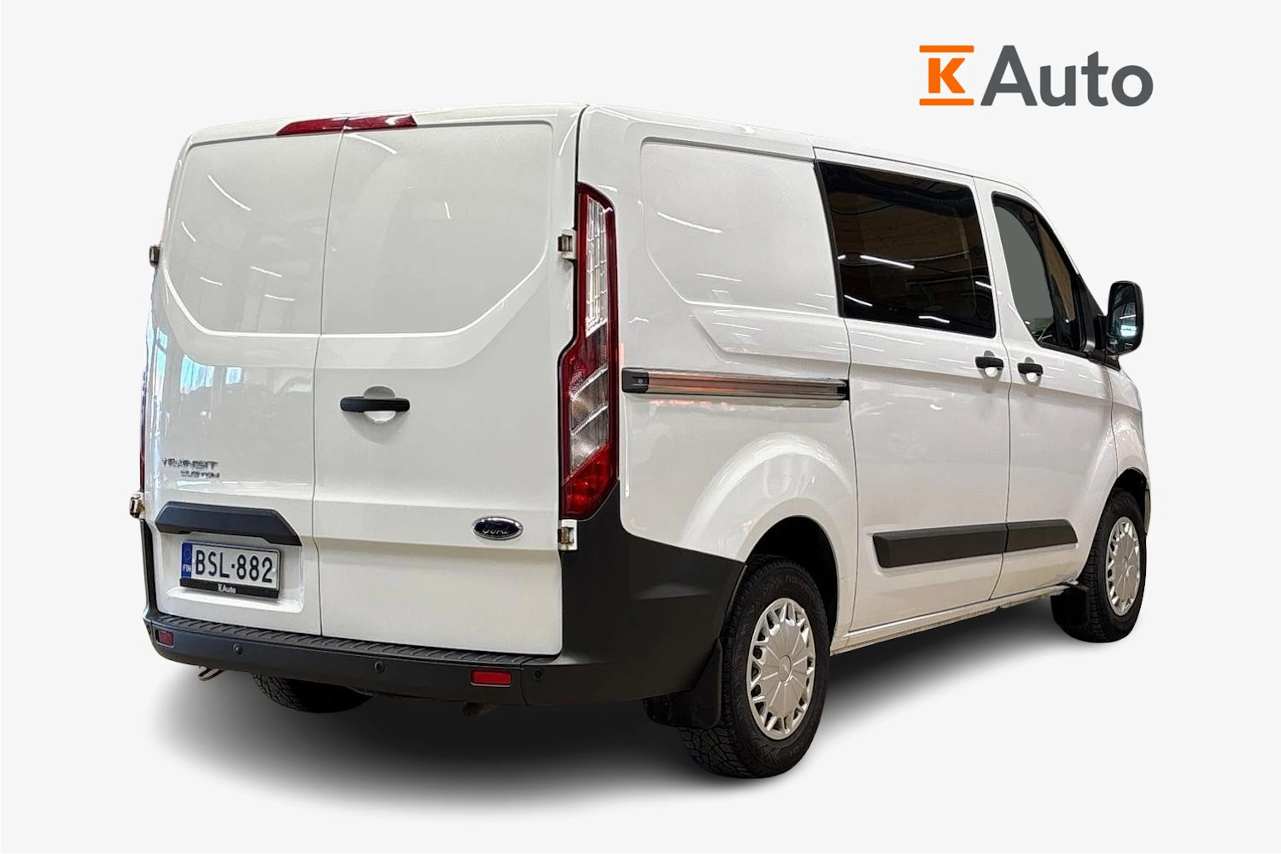 valkoinen Ford Transit Custom 2015 kuva 3.