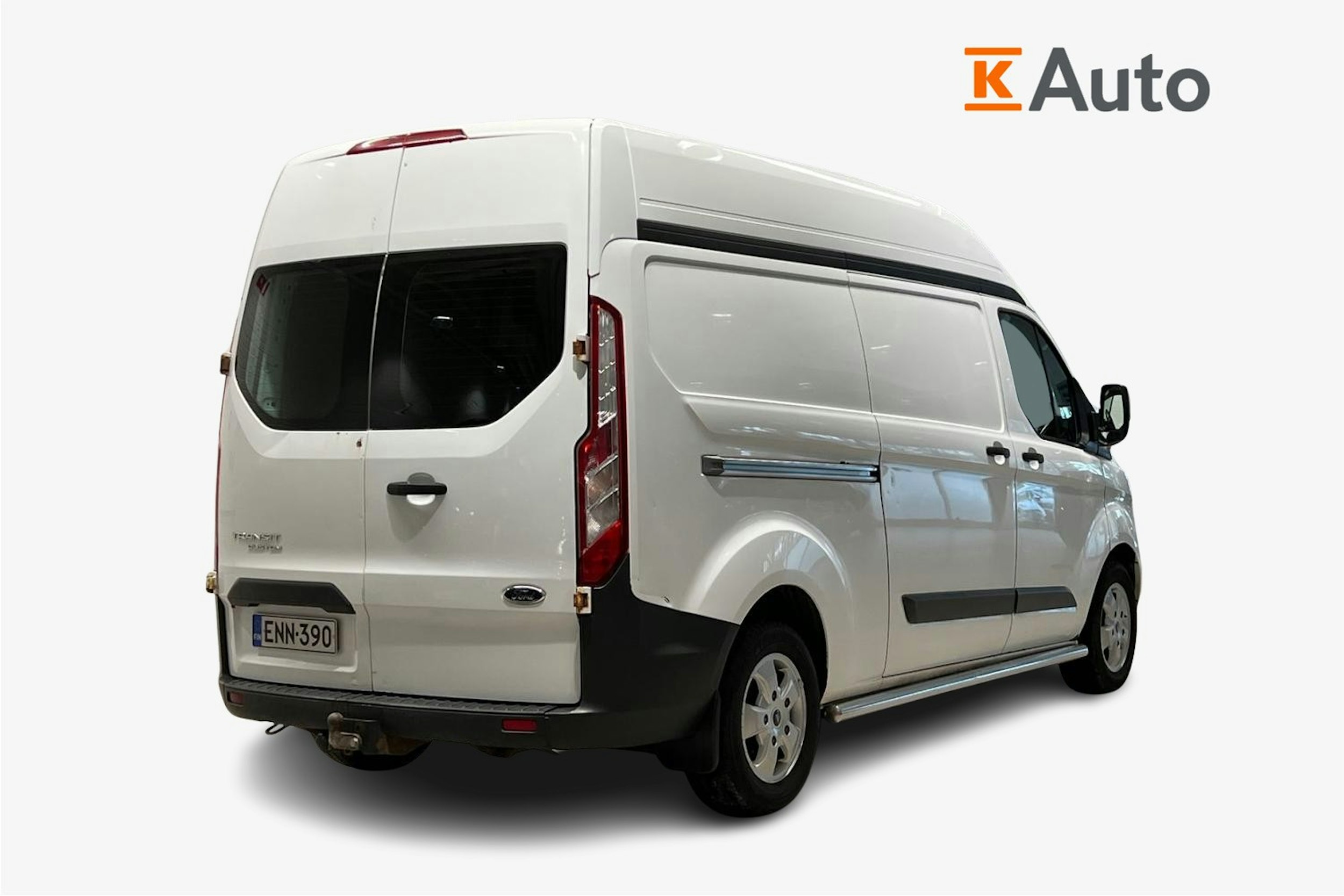 Valkoinen Ford Transit Custom 2015 kuva 3.