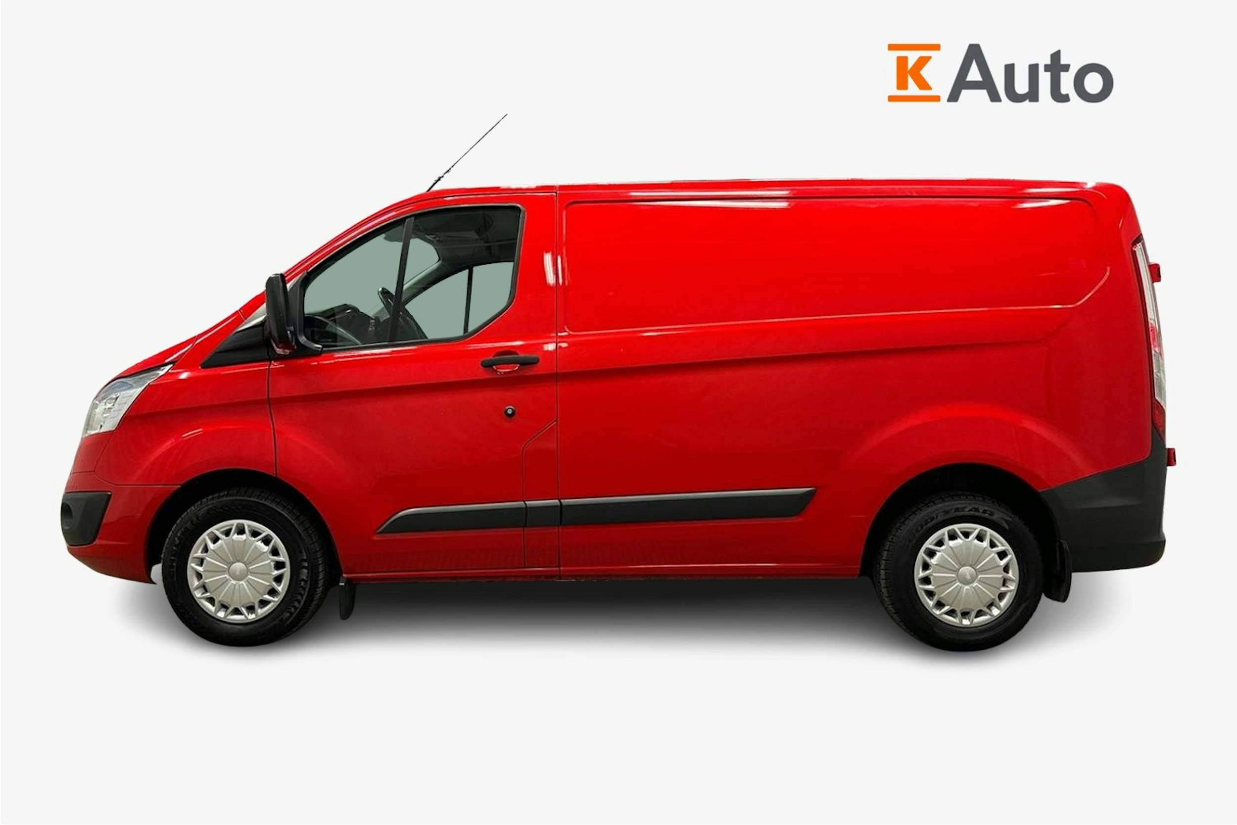 punainen Ford Transit Custom 2015 kuva 3.