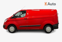 punainen Ford Transit Custom 2015 kuva 3.