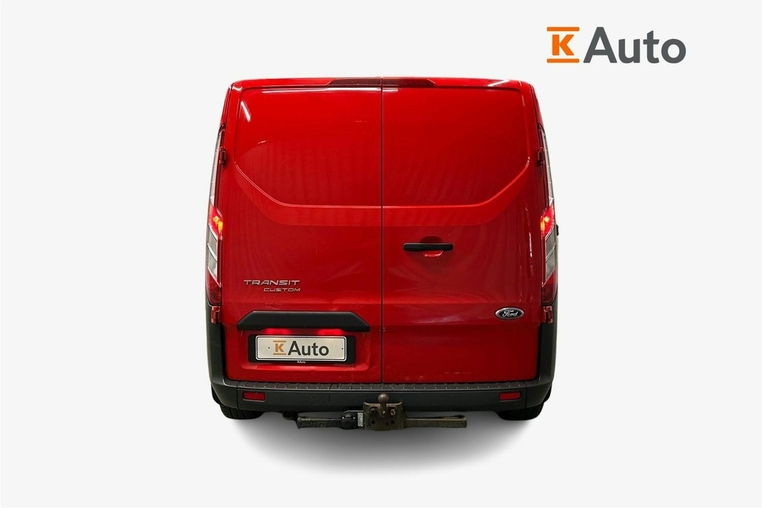 punainen Ford Transit Custom 2015 kuva 4.