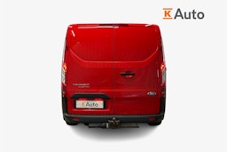 punainen Ford Transit Custom 2015 kuva 4.