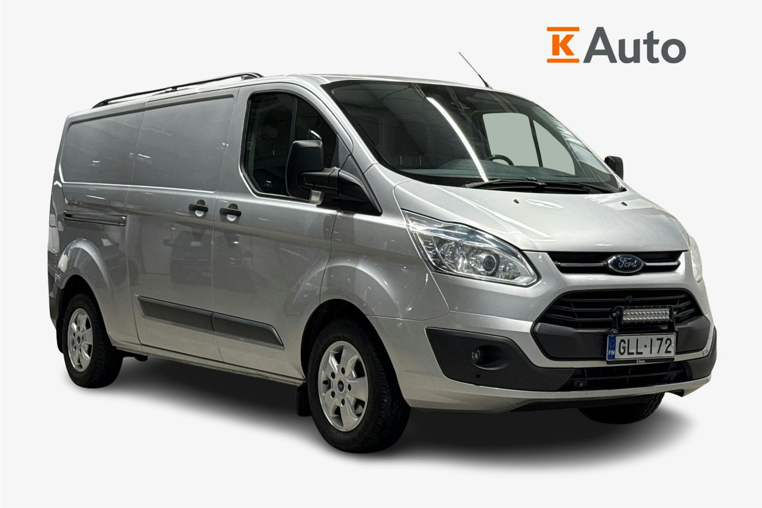 Harmaa Ford Transit Custom 2015 kuva 1.