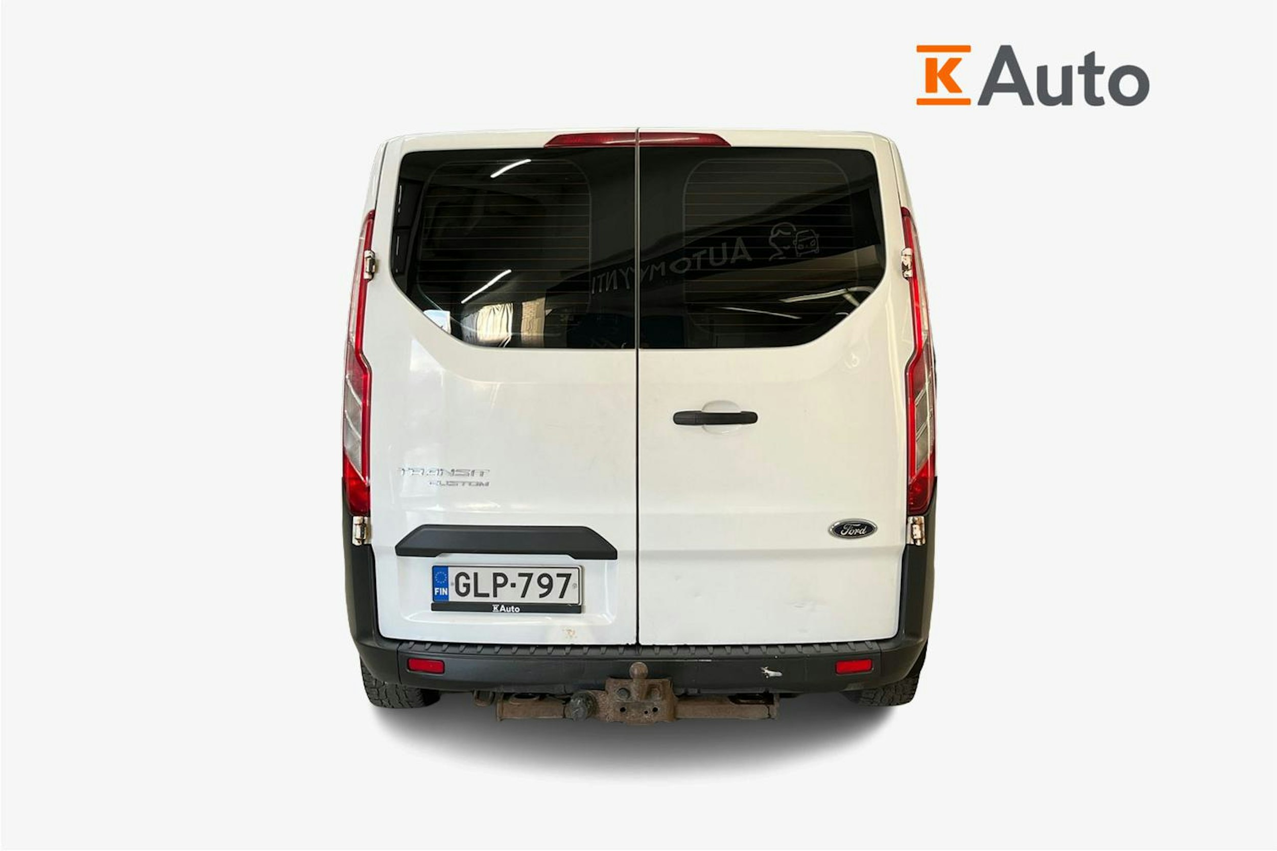 valkoinen Ford Transit Custom 2015 kuva 3.