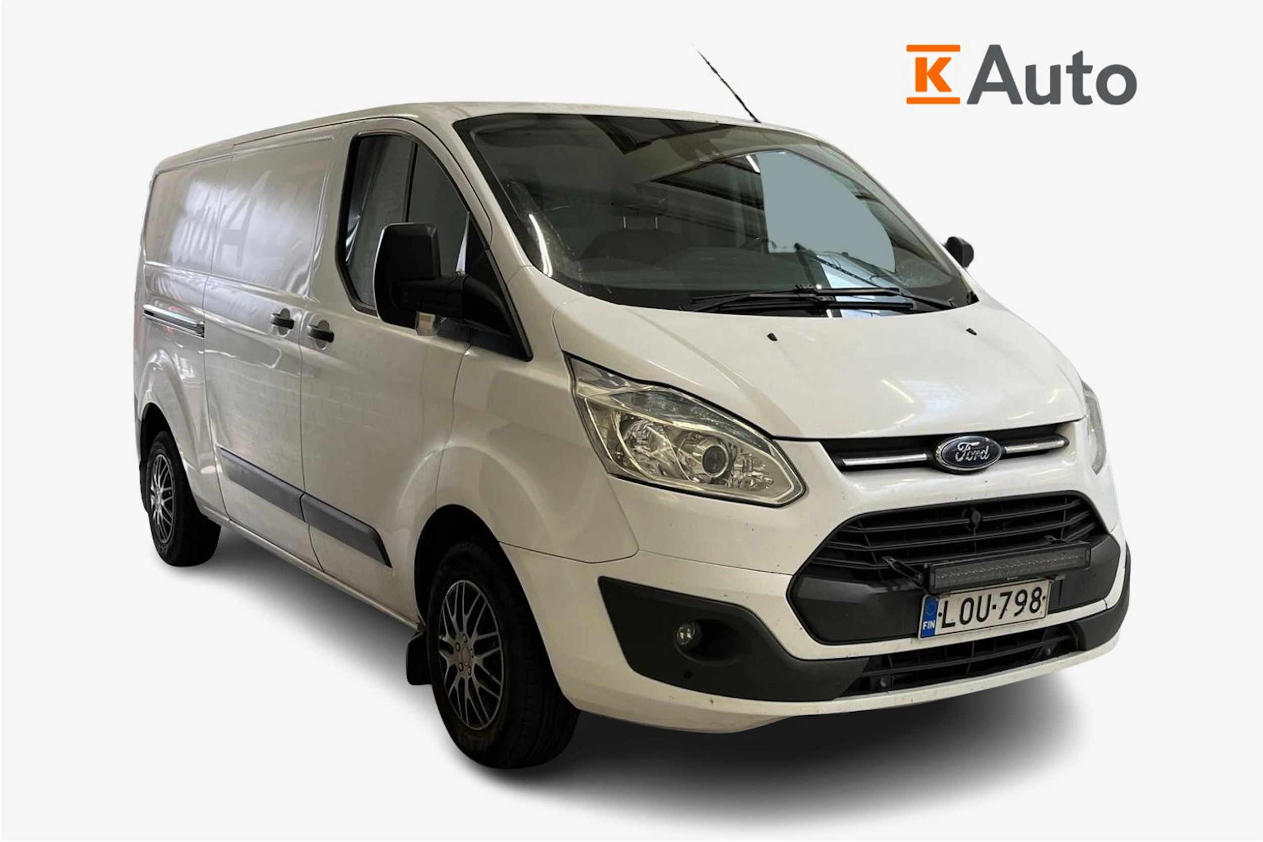 valkoinen Ford Transit Custom 2015 kuva 1.