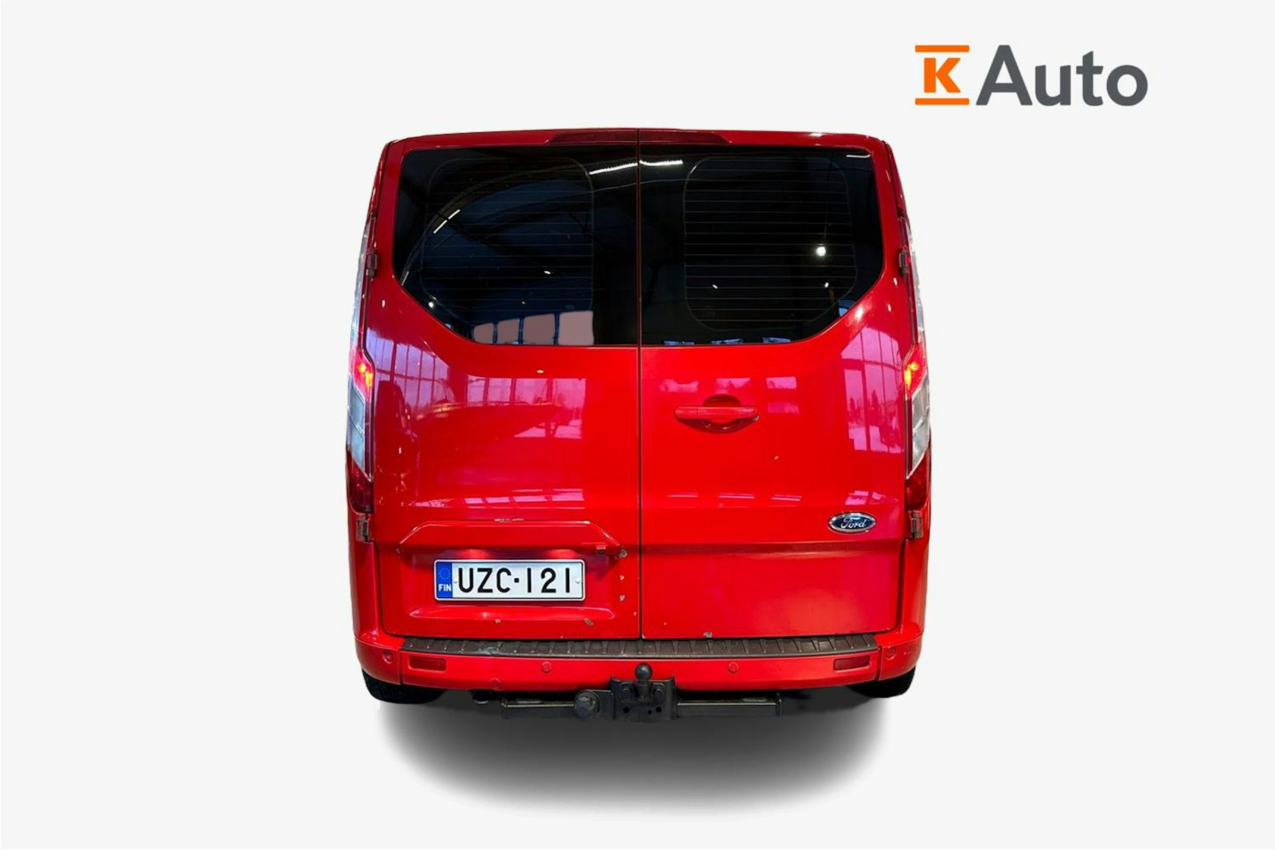 Punainen Ford Transit Custom 2015 kuva 4.