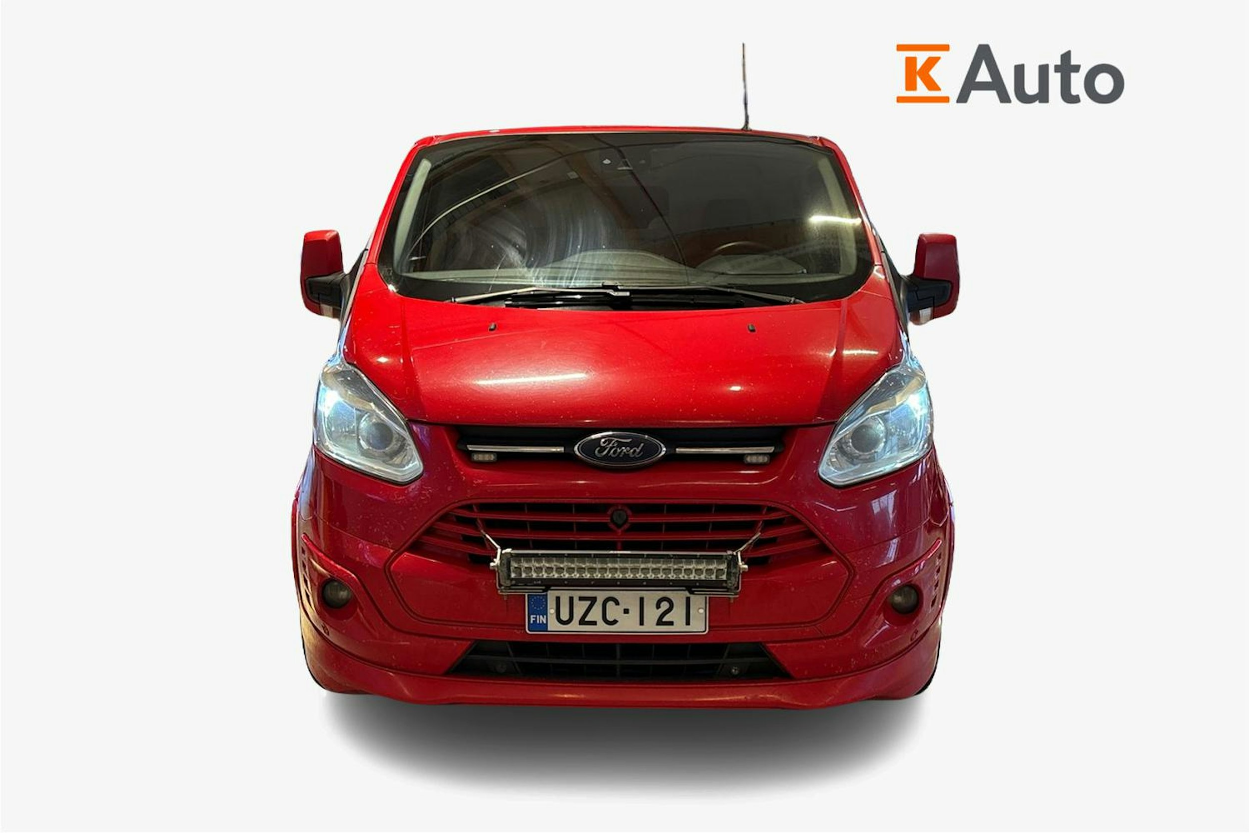 Punainen Ford Transit Custom 2015 kuva 5.