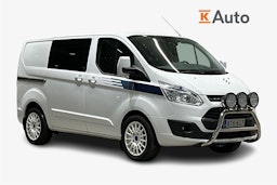 valkoinen Ford Transit Custom 2016 kuva 1.