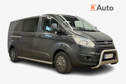 harmaa Ford Transit Custom 2016 kuva 1.