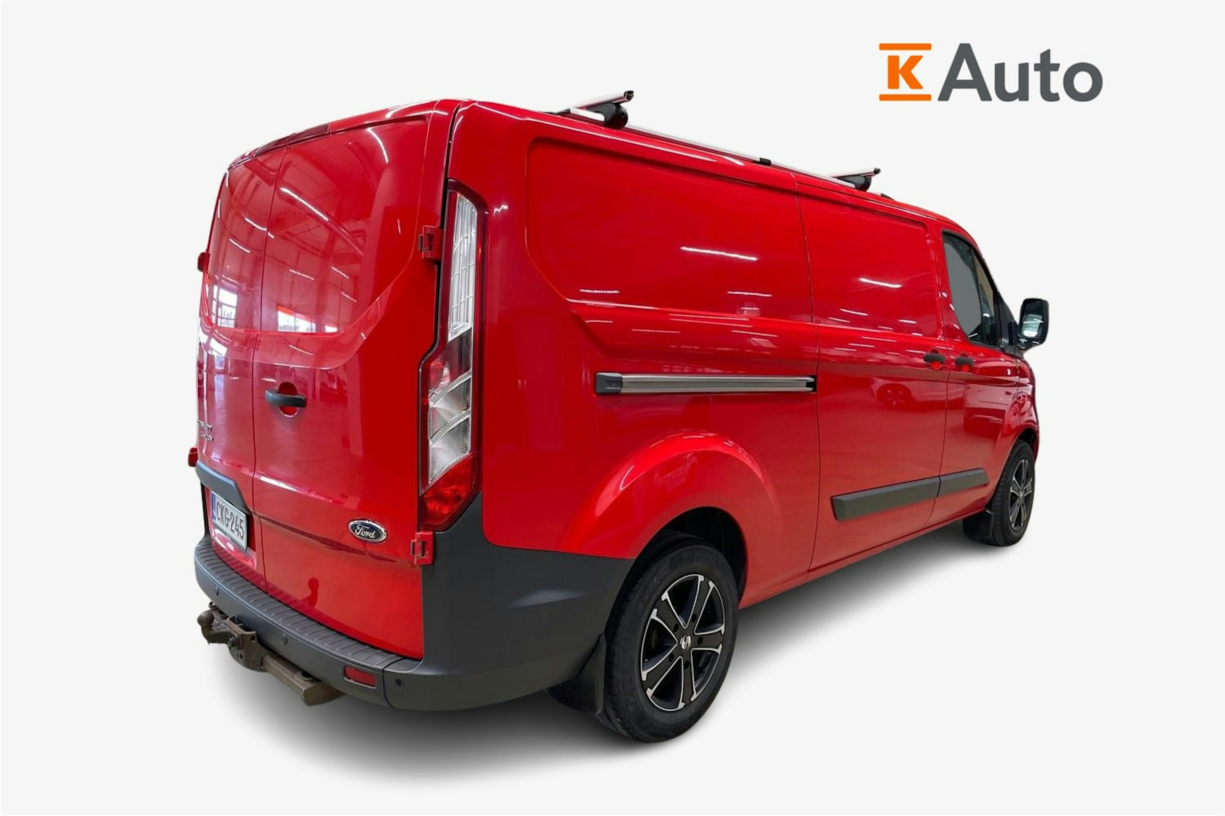 punainen Ford Transit Custom 2016 kuva 2.