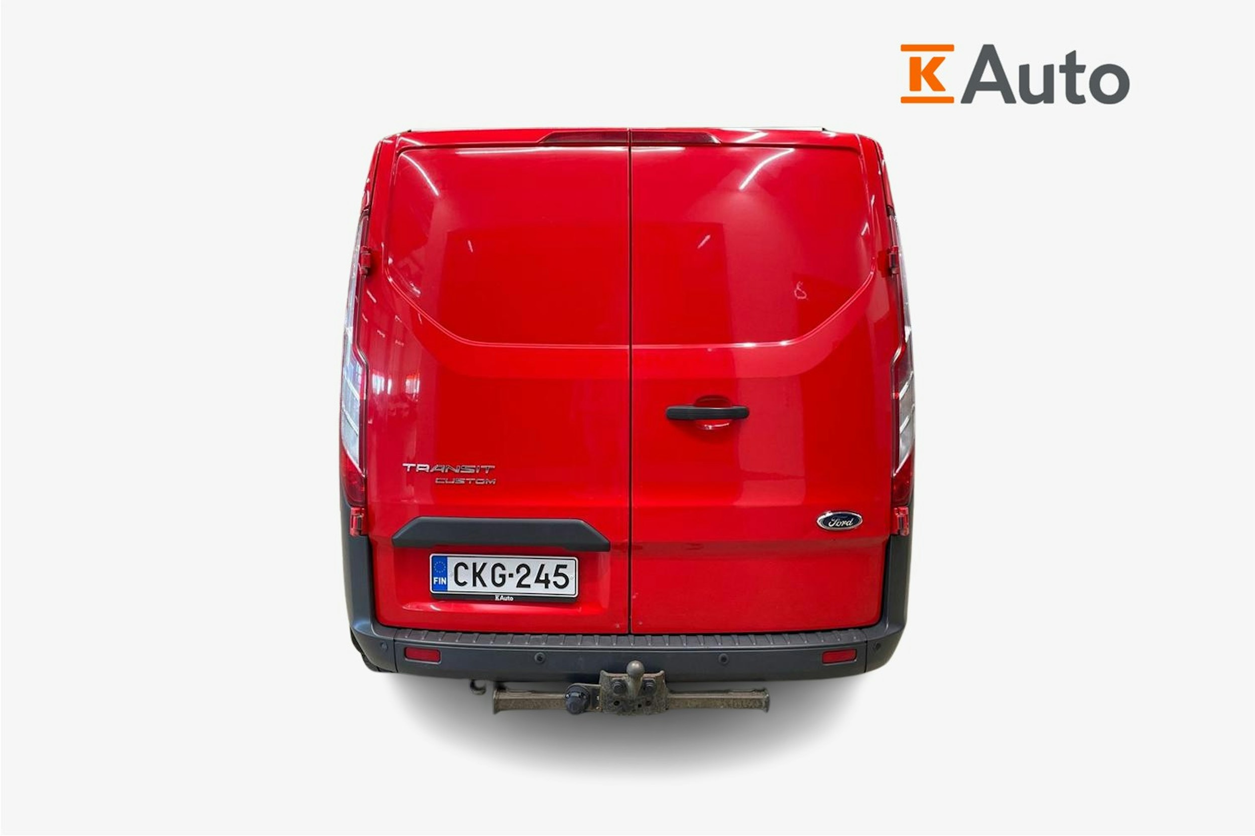 punainen Ford Transit Custom 2016 kuva 3.